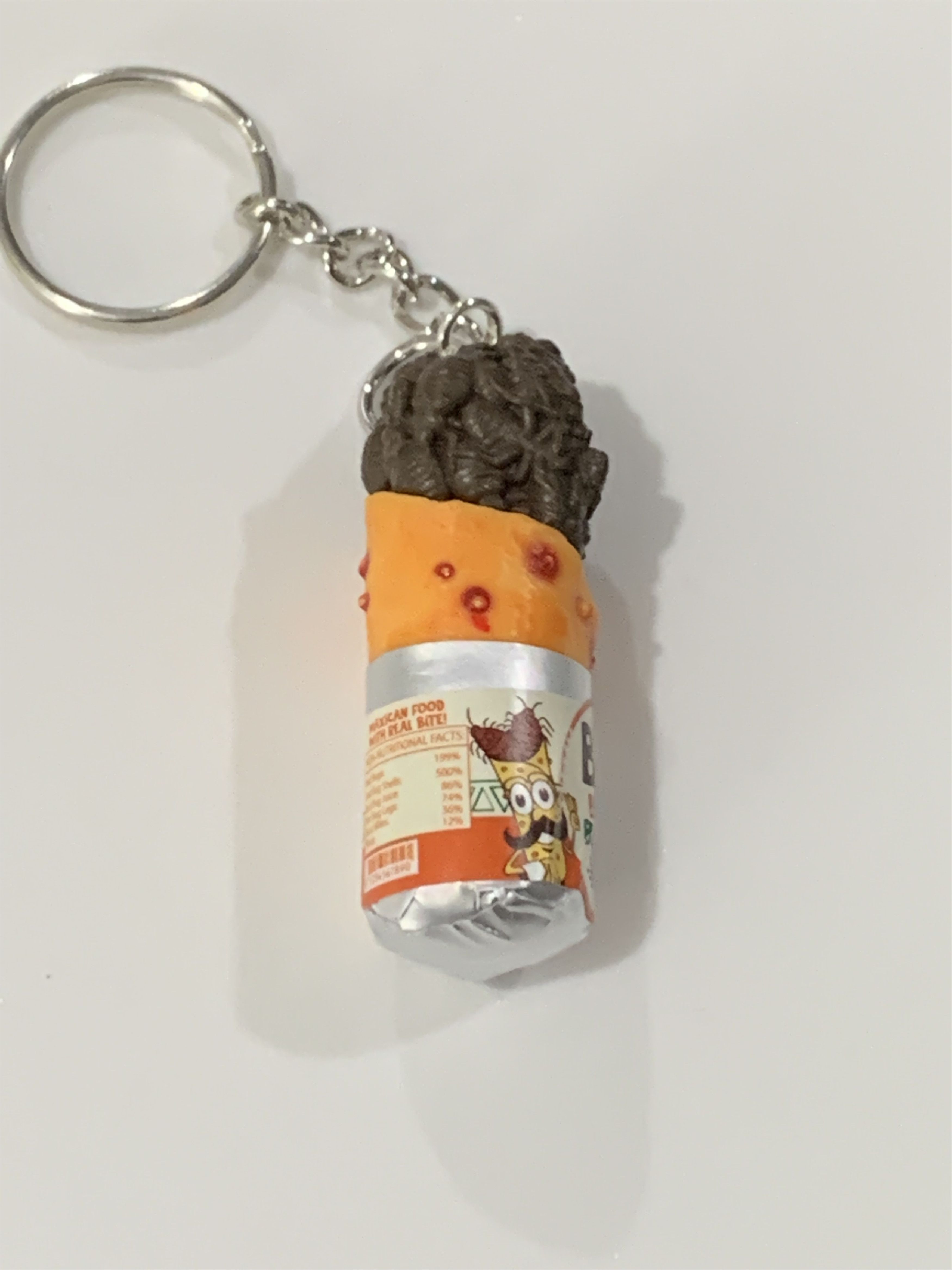 Other Gross Minis S2 Keychain - BB's Bed Bug Burrito Size ONE SIZE - 3 Thumbnail