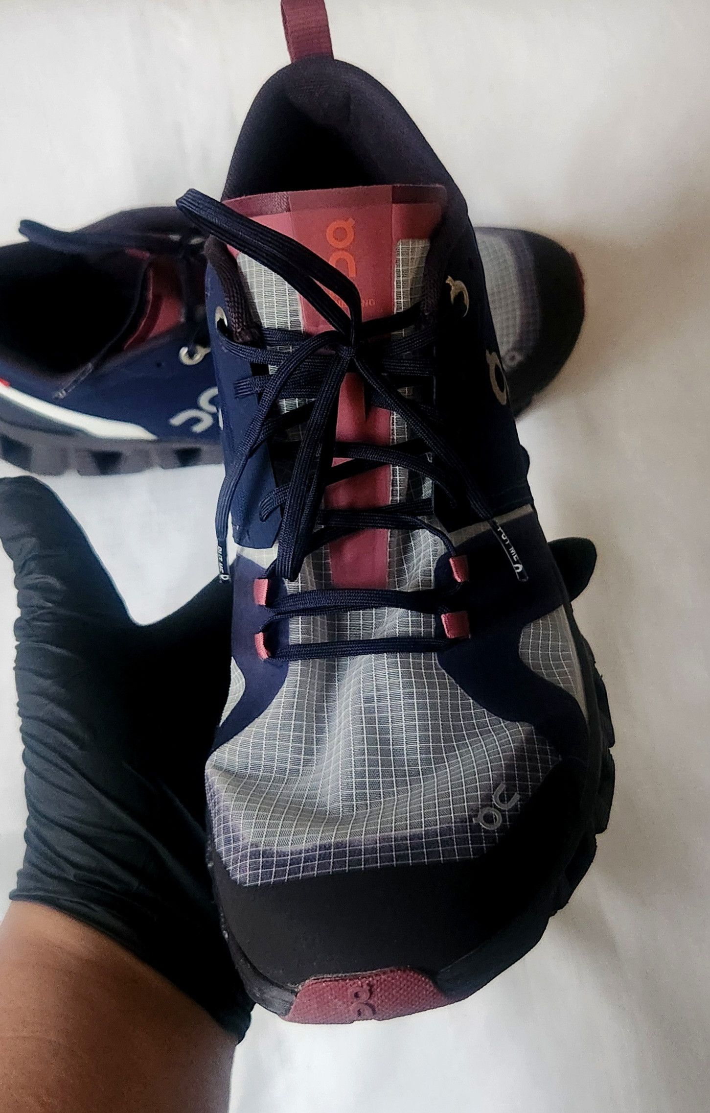 On On Cloud X Shift Swiss Sneakers Women's SZ 9.5 Navy Size US 9.5 / IT 39.5 - 3 Thumbnail