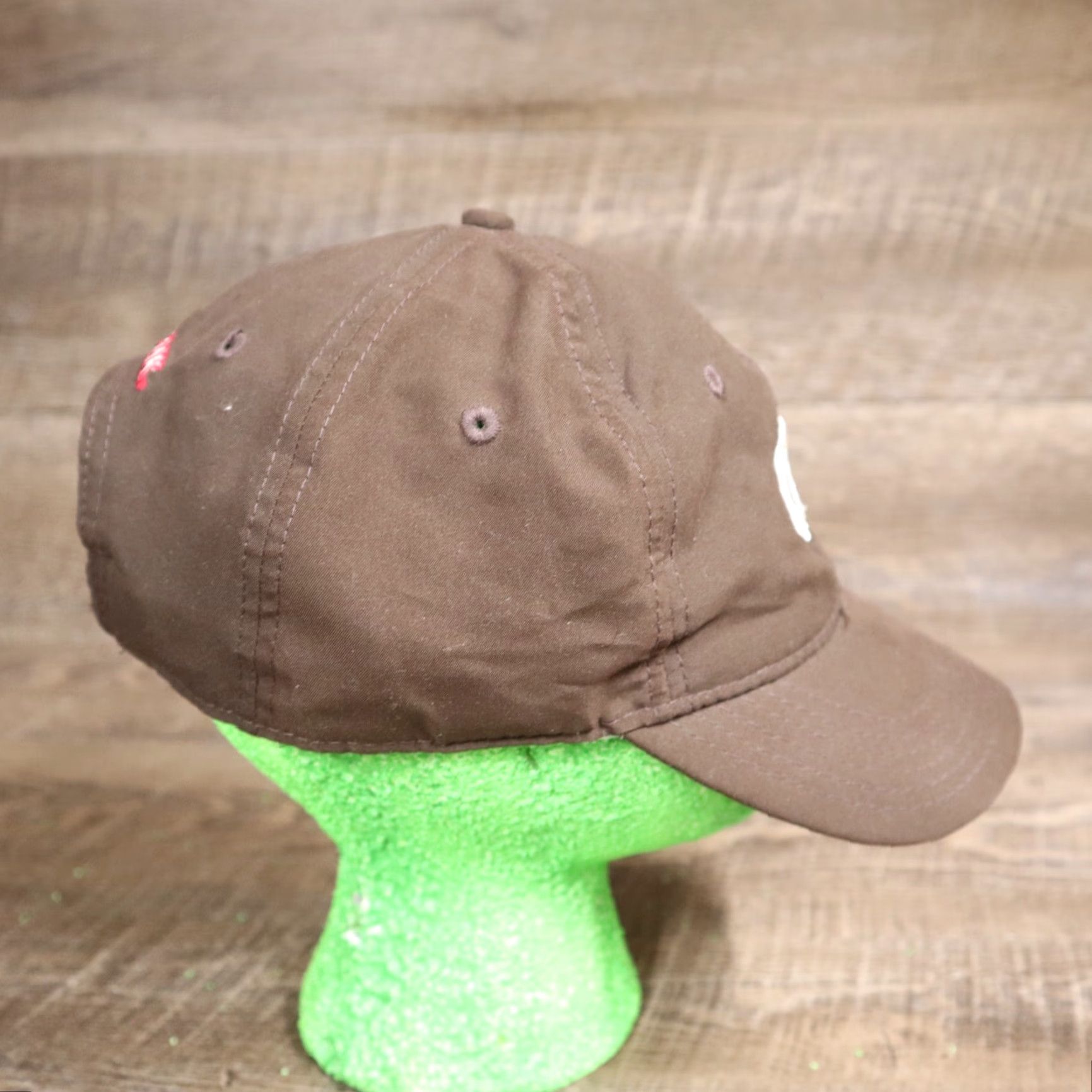 Vintage Mossy Oak Hat Camouflage Adjustable Men's Hat Mossy Oak Baseball Cap Brown Cotton Blend Camouflaged Hunting Casual 2010s Men Size ONE SIZE - 3 Thumbnail