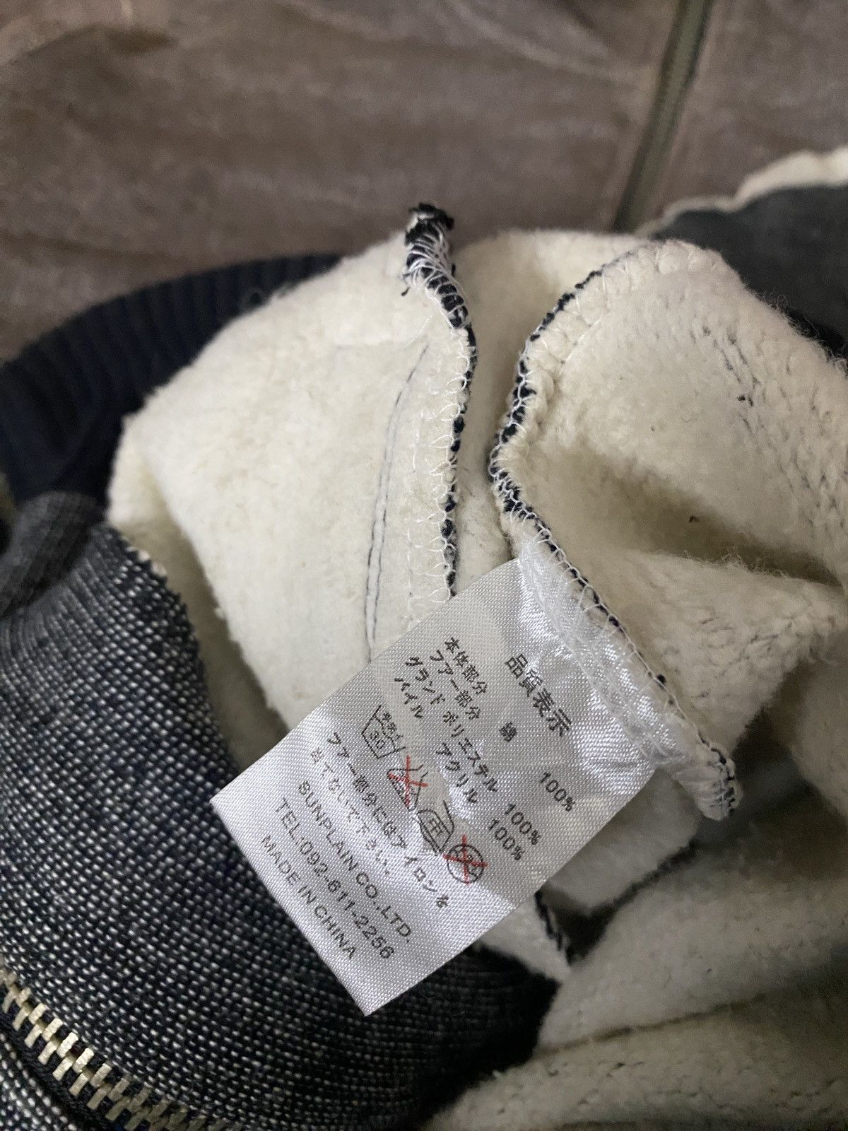Le Grande Bleu (L.G.B.) 2000's Kittle 3 Tone Fur Hoodie Size US M / EU 48-50 / 2 - 11 Thumbnail