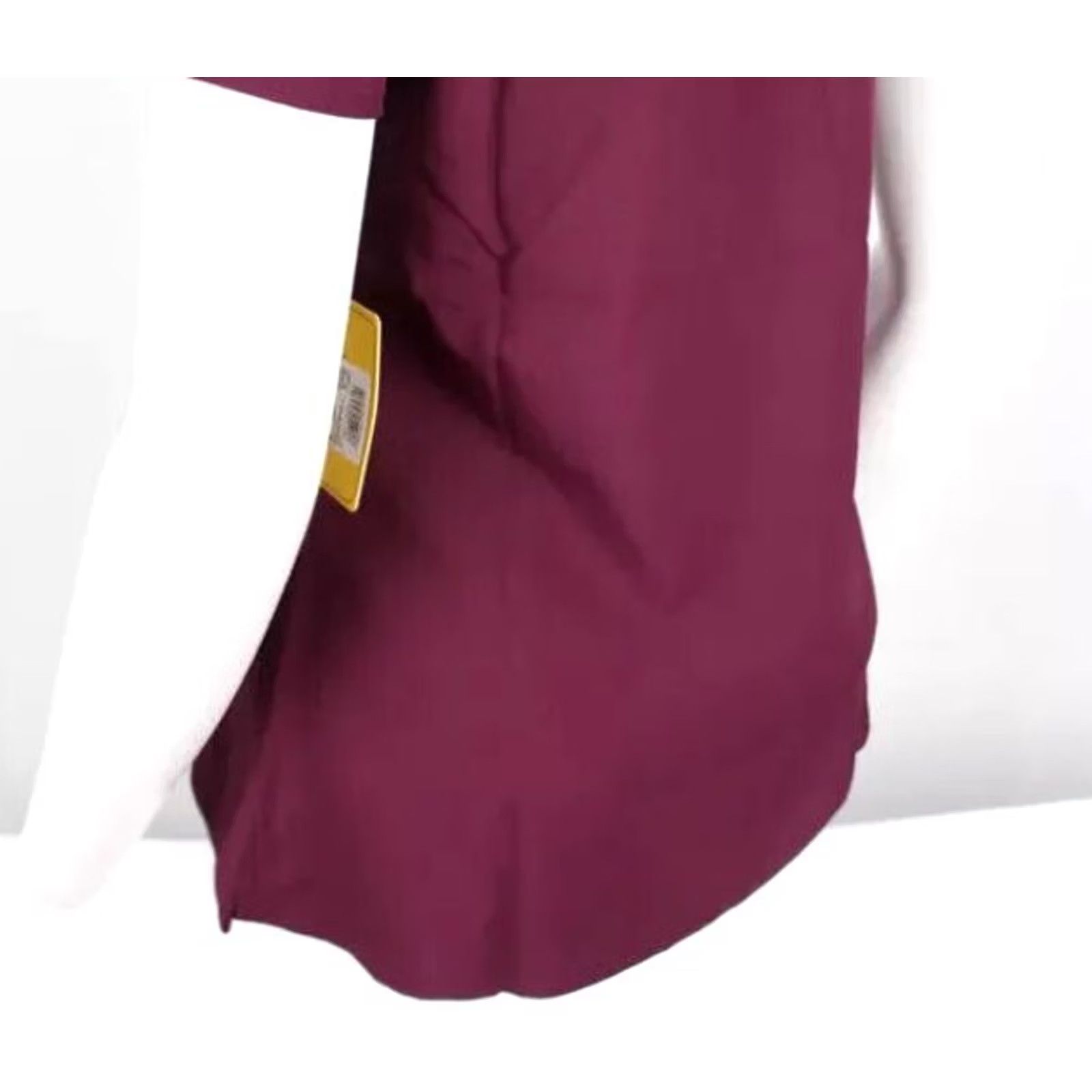 Vintage Tag Scrubs Women's Scrub Top Kate Short Sleeve XS Burgundy Size XS / US 0-2 / IT 36-38 - 3 Thumbnail