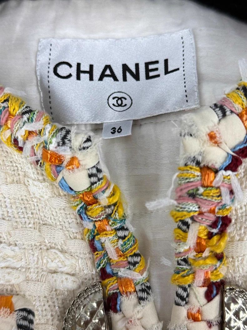 Chanel Chanel Cuba series colourful rolled-edge jacket Size XS / US 0-2 / IT 36-38 - 4 Thumbnail