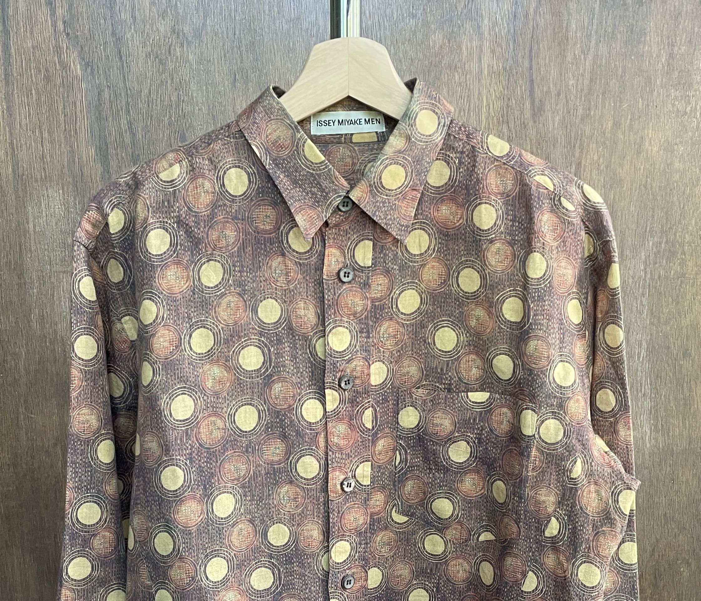 Issey Miyake ISSEY MIYAKE MEN Polka Dot Shirt Size US XS / EU 42 / 0 - 2 Thumbnail