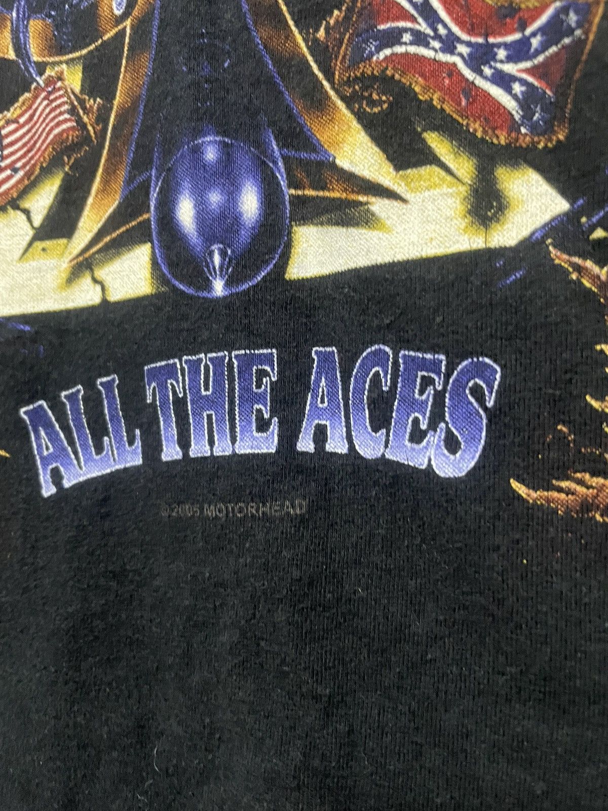 Band Tees Motörhead 2005 All The Aces Vintage Tour Band Tee XL Size US XL / EU 56 / 4 - 9 Thumbnail