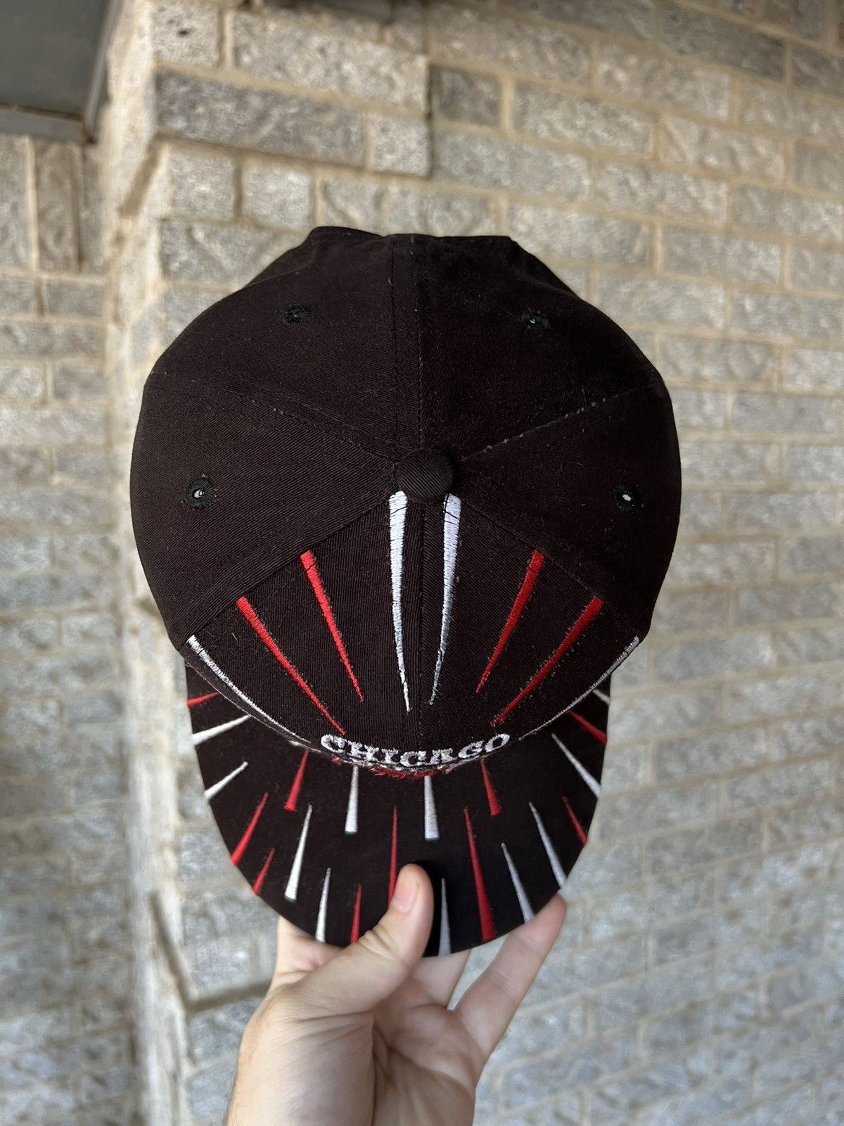 Sports Specialties × Vintage Vintage 90’s Fireworks NBA Chicago Bulls SnapBack Hat Size ONE SIZE - 3 Thumbnail