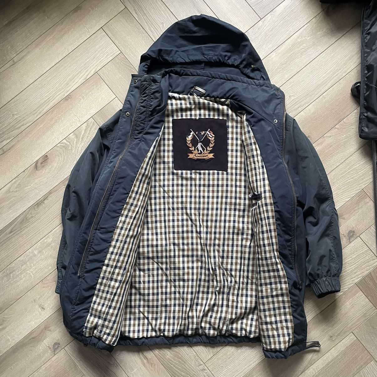 Aquascutum Aquascutum Vintage Club Check Rain Coat Size US L / EU 52-54 / 3 - 5 Thumbnail