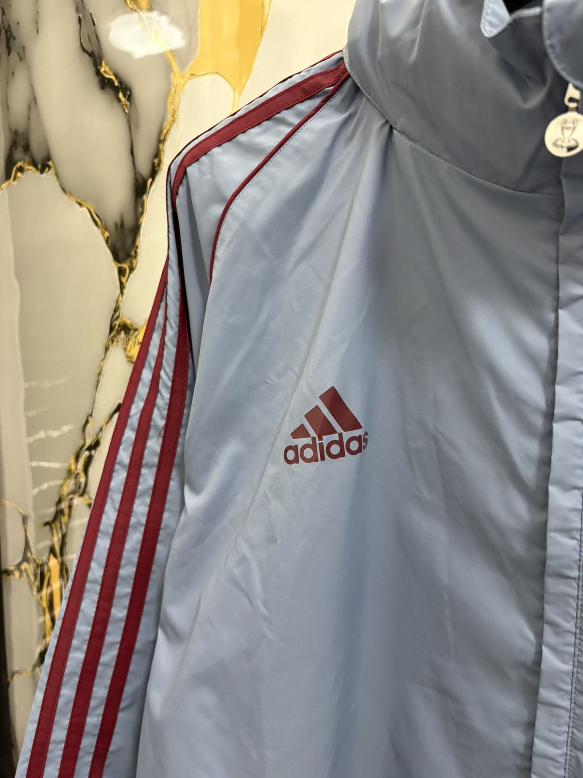 Adidas Windbreaker jacket champions league final 2009 NEW size L Size US L / EU 52-54 / 3 - 3 Thumbnail