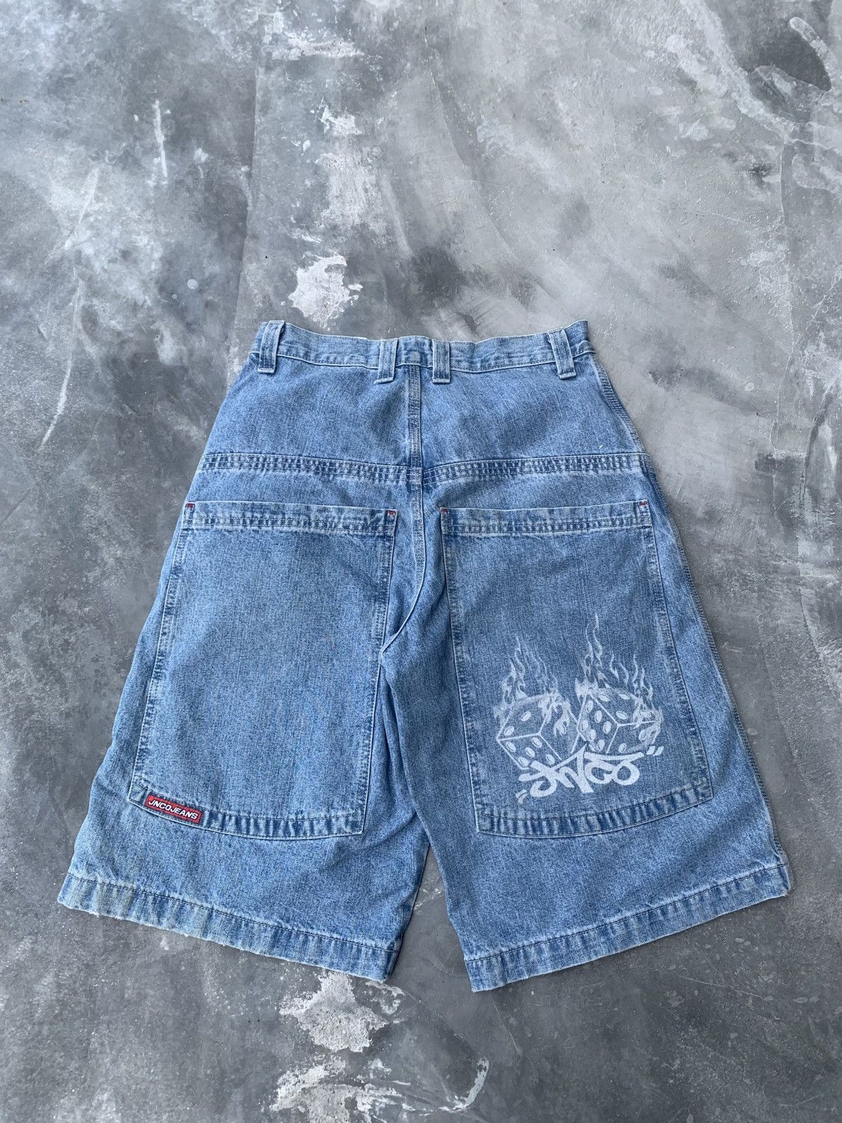 JNCO Jnco Flaming Dice Size US 30 / EU 46 - 2 Thumbnail