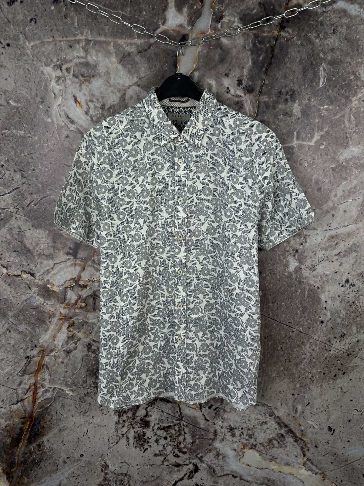 Ted Baker Men’s Ted Baker London Shirt Button Up Size 4 Size US L / EU 52-54 / 3 - 1 Thumbnail