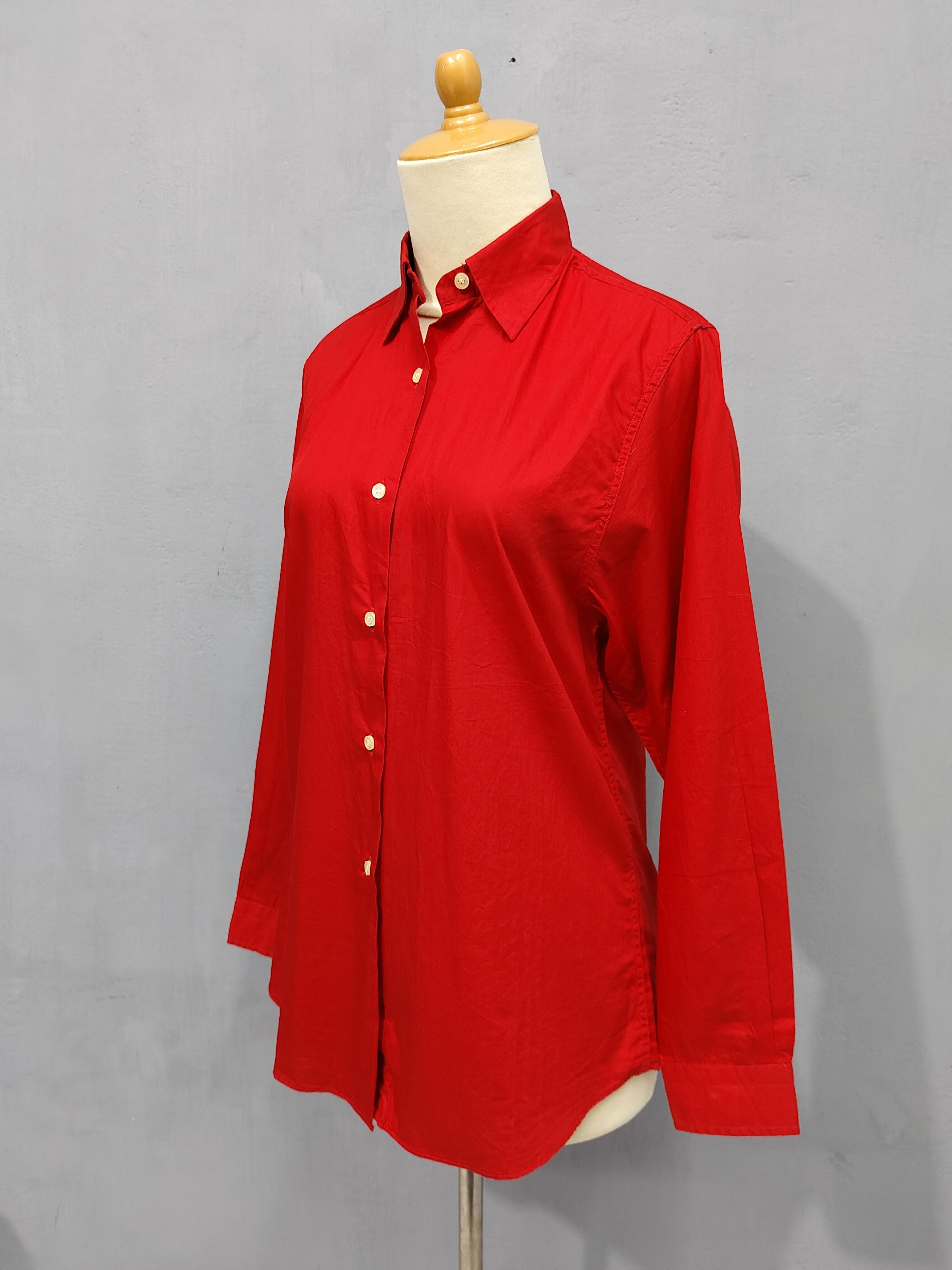 Marc Anthony 80s MC. Antony 🇮🇹 Florence Tailored Bold Classic Shirt Size M / US 6-8 / IT 42-44 - 3 Thumbnail