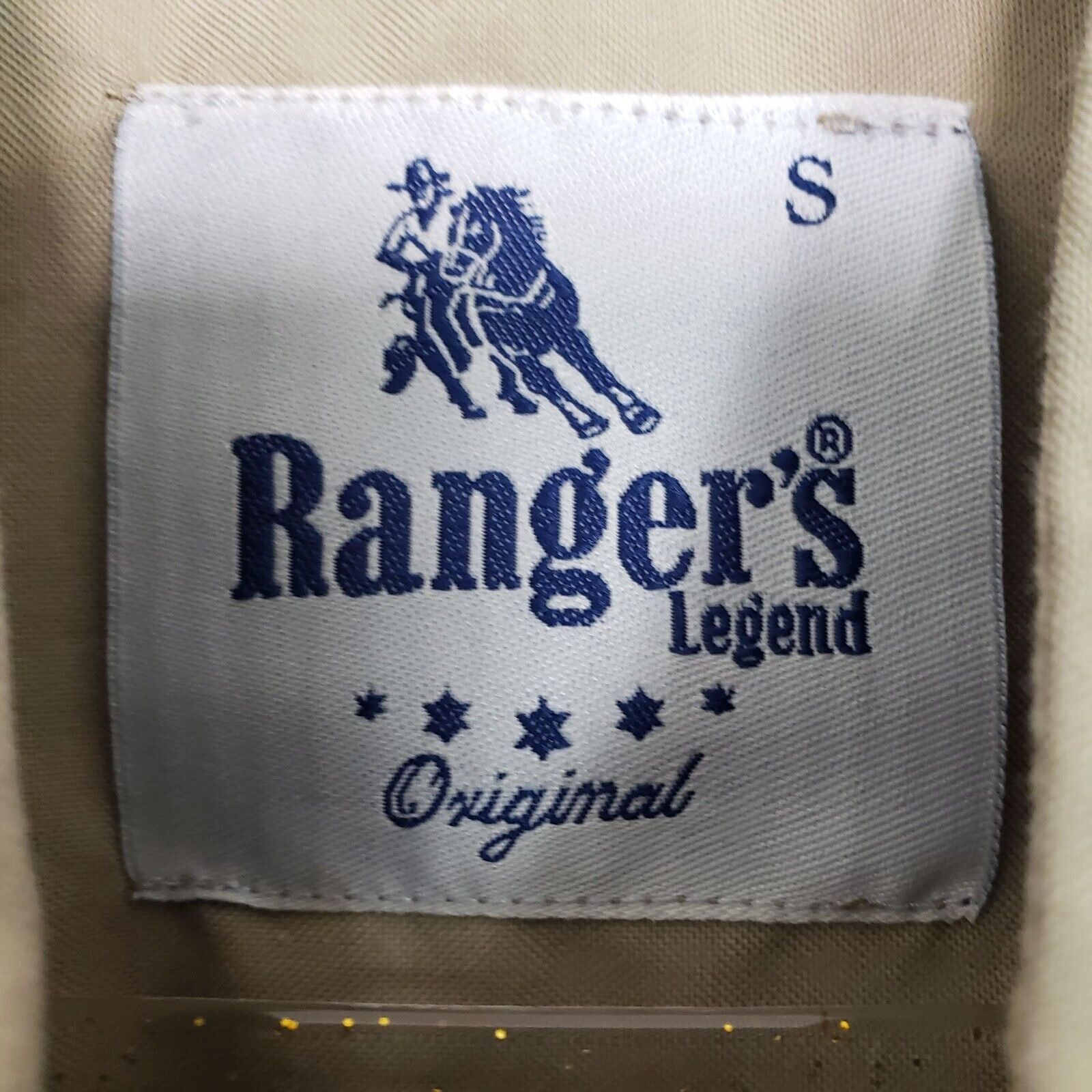 Designer Rangers Legend Embroidered Shirt Mens Size Small Brown Size S / US 4 / IT 40 - 7 Thumbnail