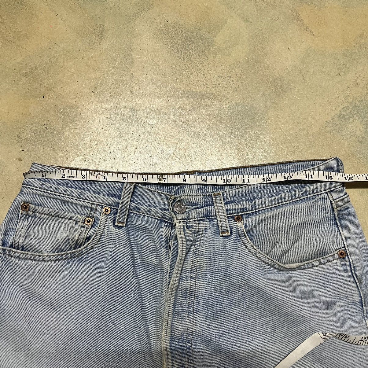 Levi's Vintage Distressed Levis 501 Denim Jeans Size US 31 - 12 Thumbnail