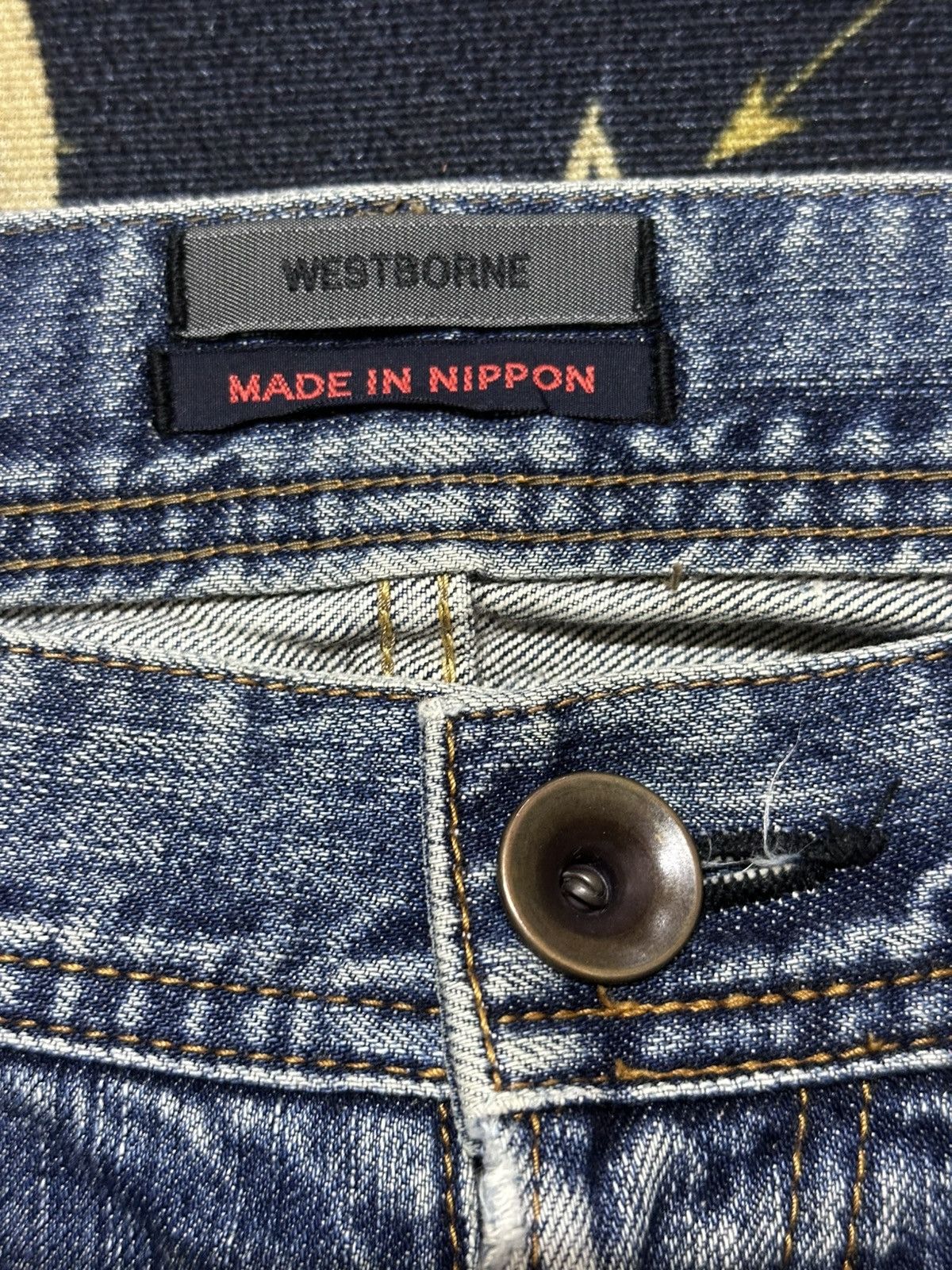 J.M. Weston Vintage Westborn Clawmark Ripped Distressed Denim Size US 38 / EU 54 - 7 Thumbnail