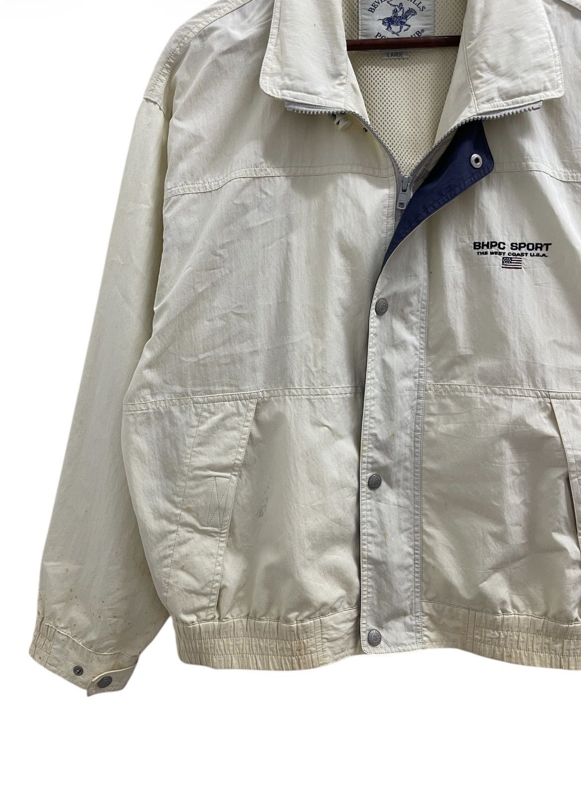 Beverly Hills Polo Club Vintage BHPC Sport Bomber Jacket Size US M / EU 48-50 / 2 - 3 Thumbnail