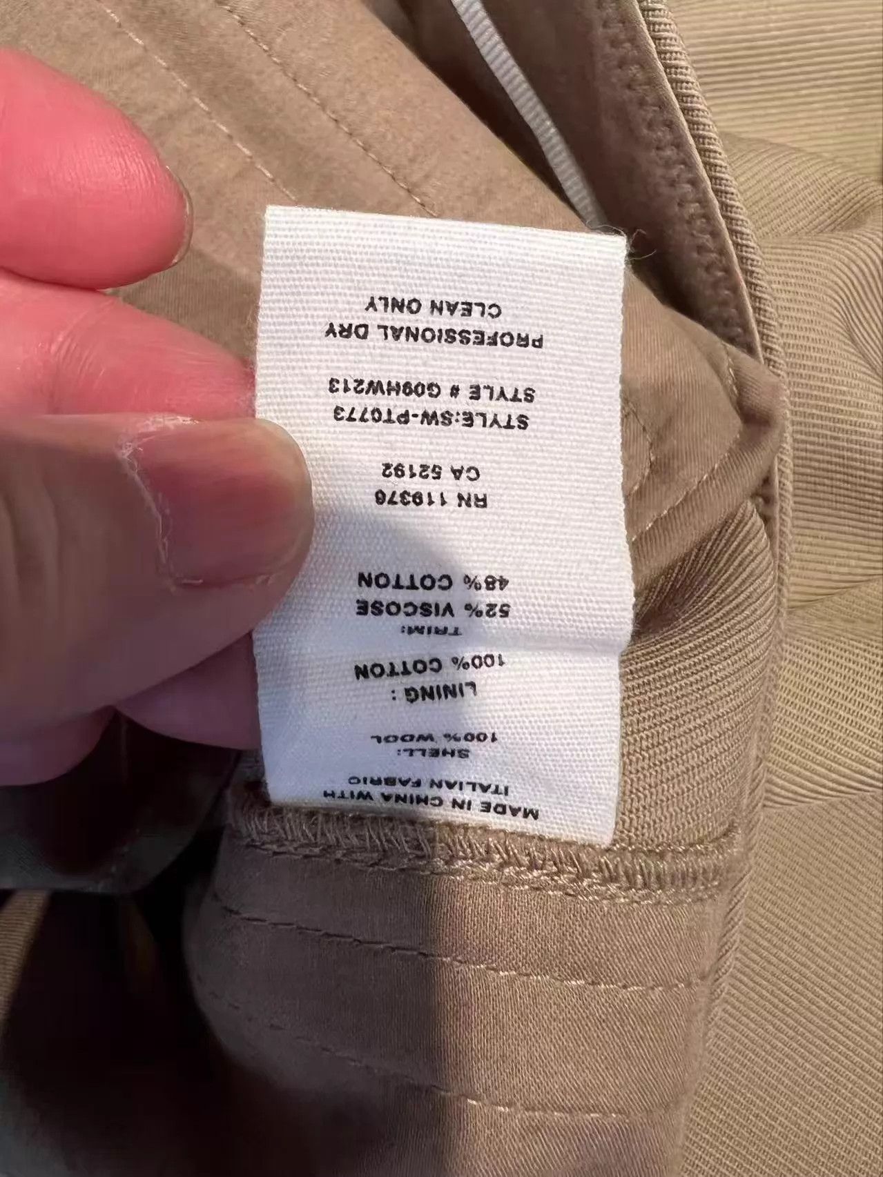 Helmut Lang Helmut Lang Khaki Wide Leg Pants US8 New Size 30" / US 8 / IT 44 - 6 Thumbnail
