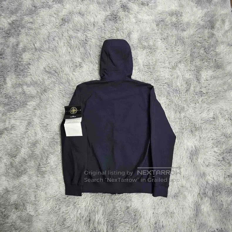 Stone Island Stone Island Solid Color Single Breasted Hooded Long Sleev Size US M / EU 48-50 / 2 - 2 Thumbnail