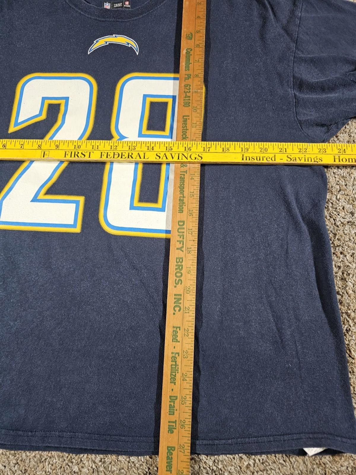 Other Chargers Melvin Gordon XL Blue Tshirt Size ONE SIZE - 4 Thumbnail