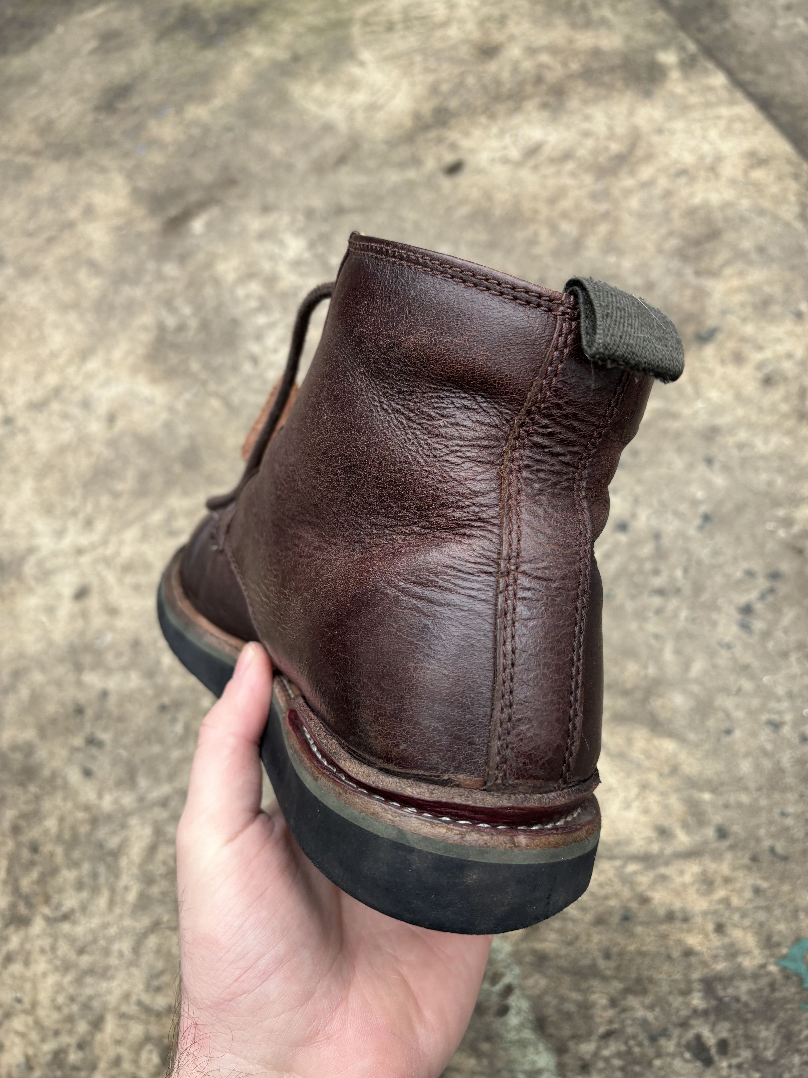 Rockport Vintage Rockport Moc Toe Brown Boots Size US 10.5 / EU 43-44 - 6 Thumbnail