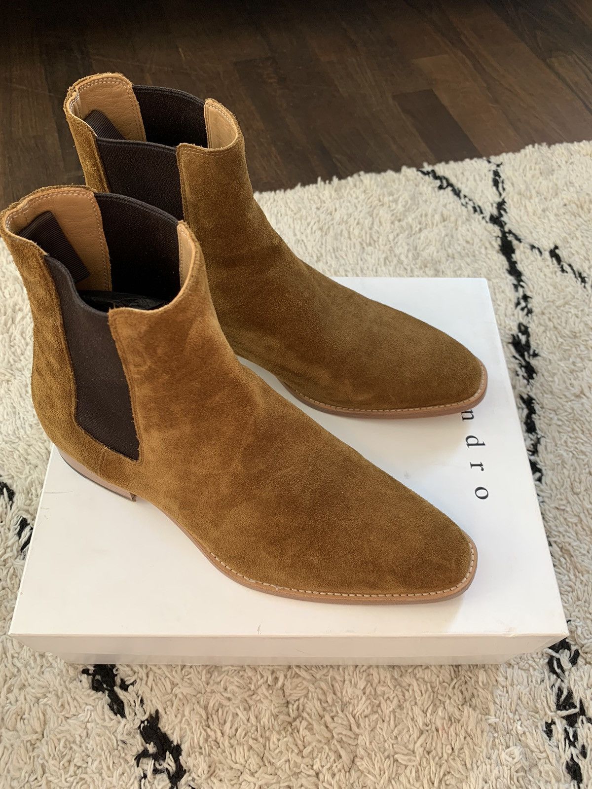 Sandro Sandro Suede Chelsea Boots Size US 10 / EU 43 - 3 Thumbnail
