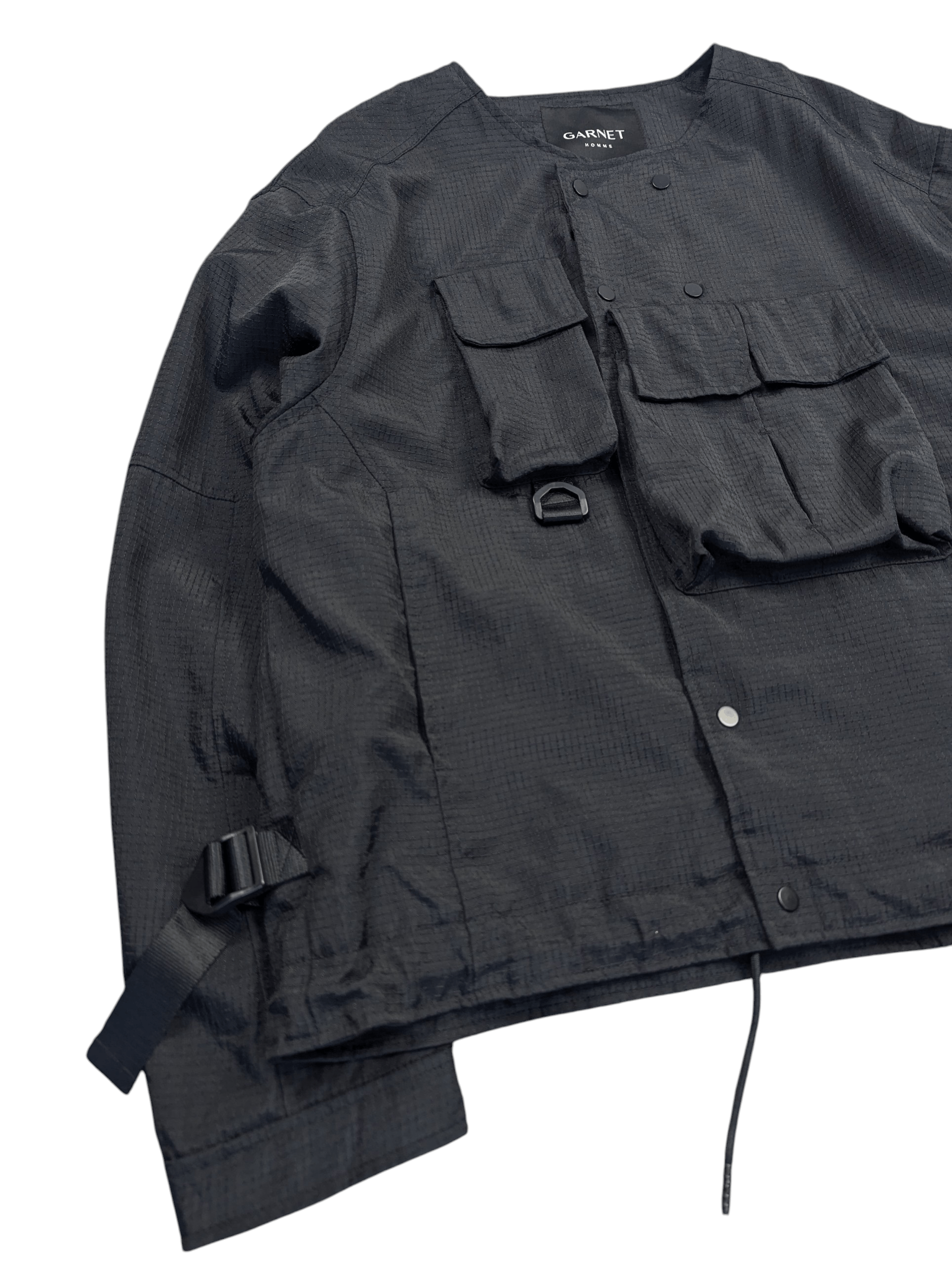 Japanese Brand Garnet Homme Tactical Multipocket Jacket Size US M / EU 48-50 / 2 - 3 Thumbnail