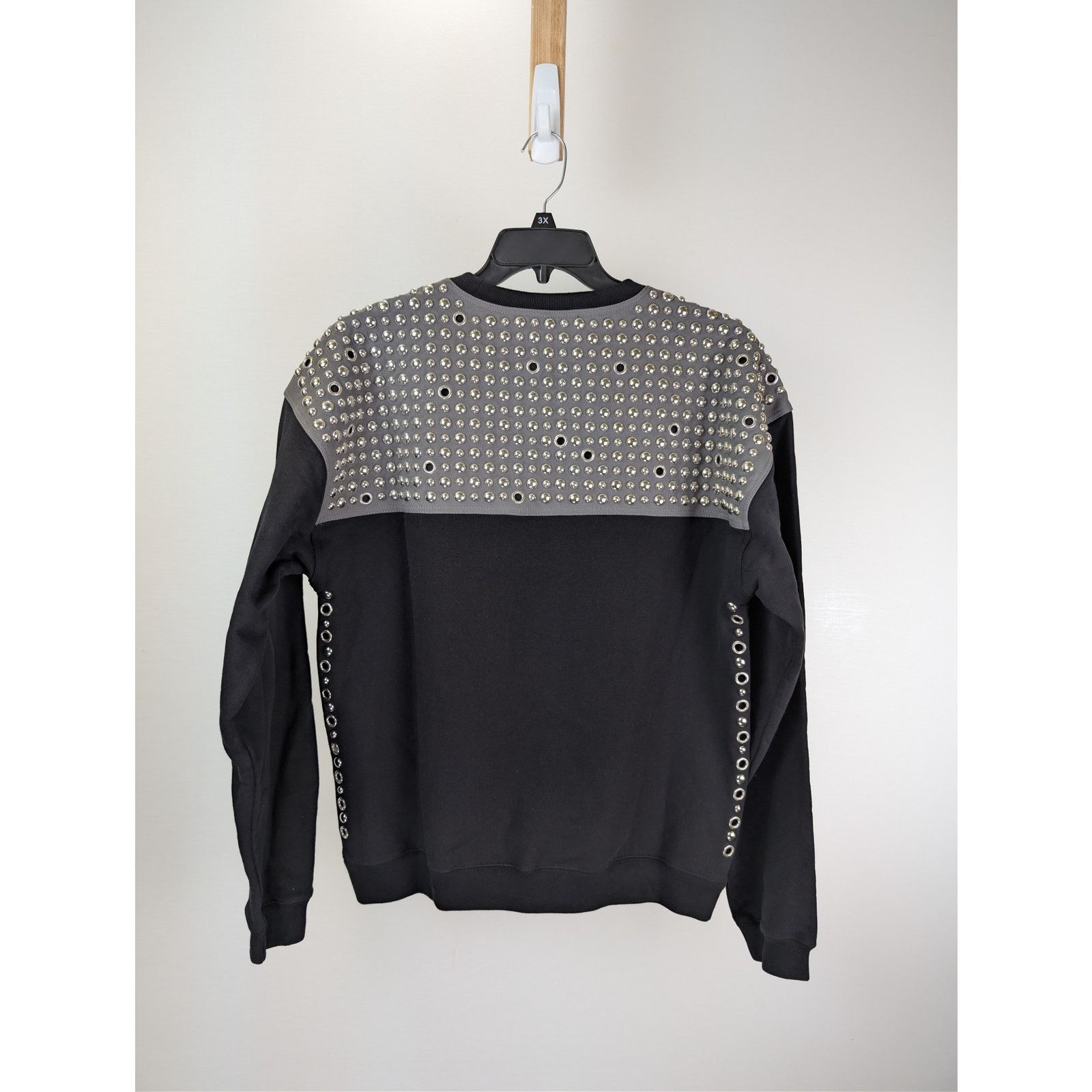 Gucci o1rshd1 Light Felted Cotton Jersey Crewneck Sweatshirt Black Size US M / EU 48-50 / 2 - 14 Thumbnail