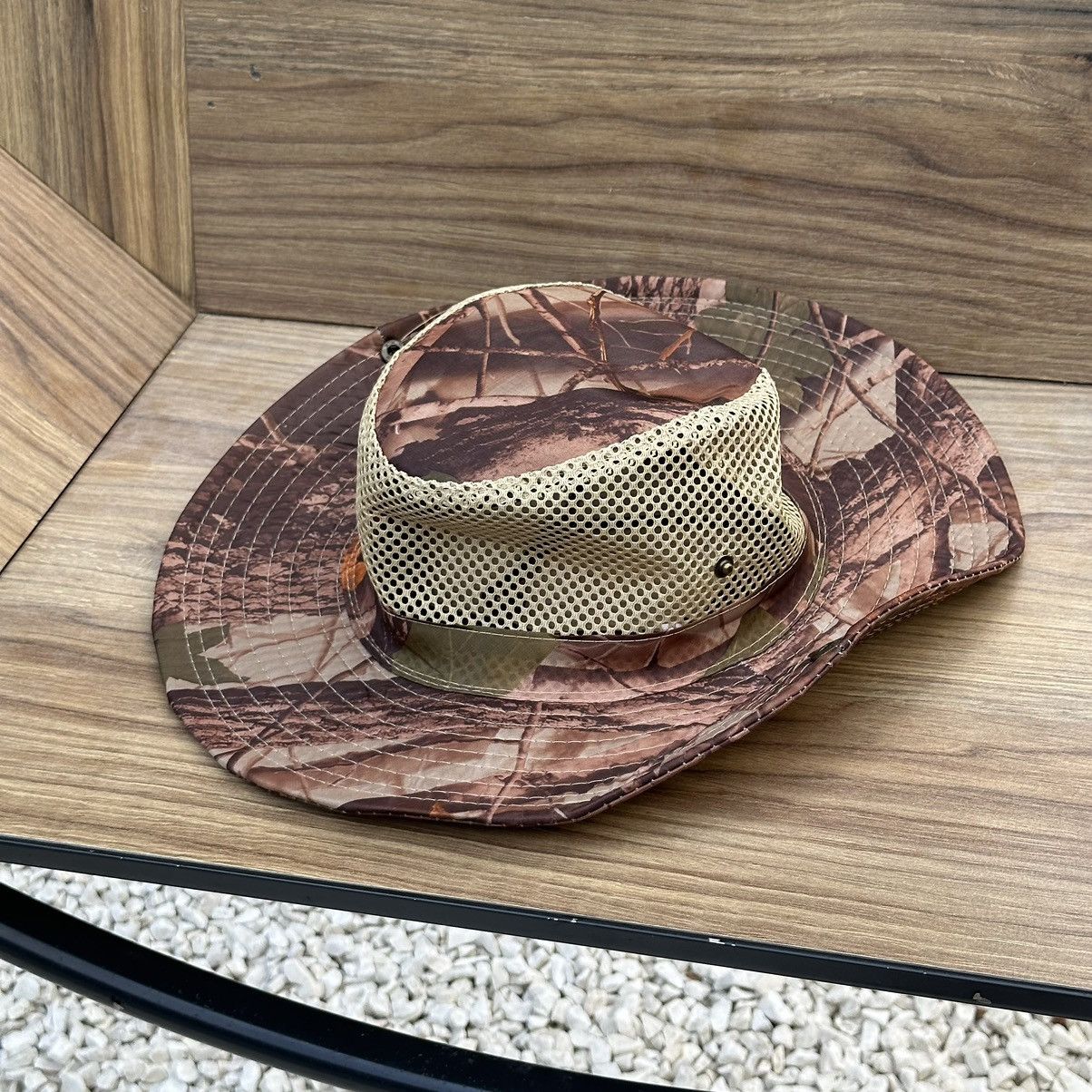 Vintage Vintage Japanese Style Real Tree Hat Cap Y2K 00s USA Size ONE SIZE - 3 Thumbnail