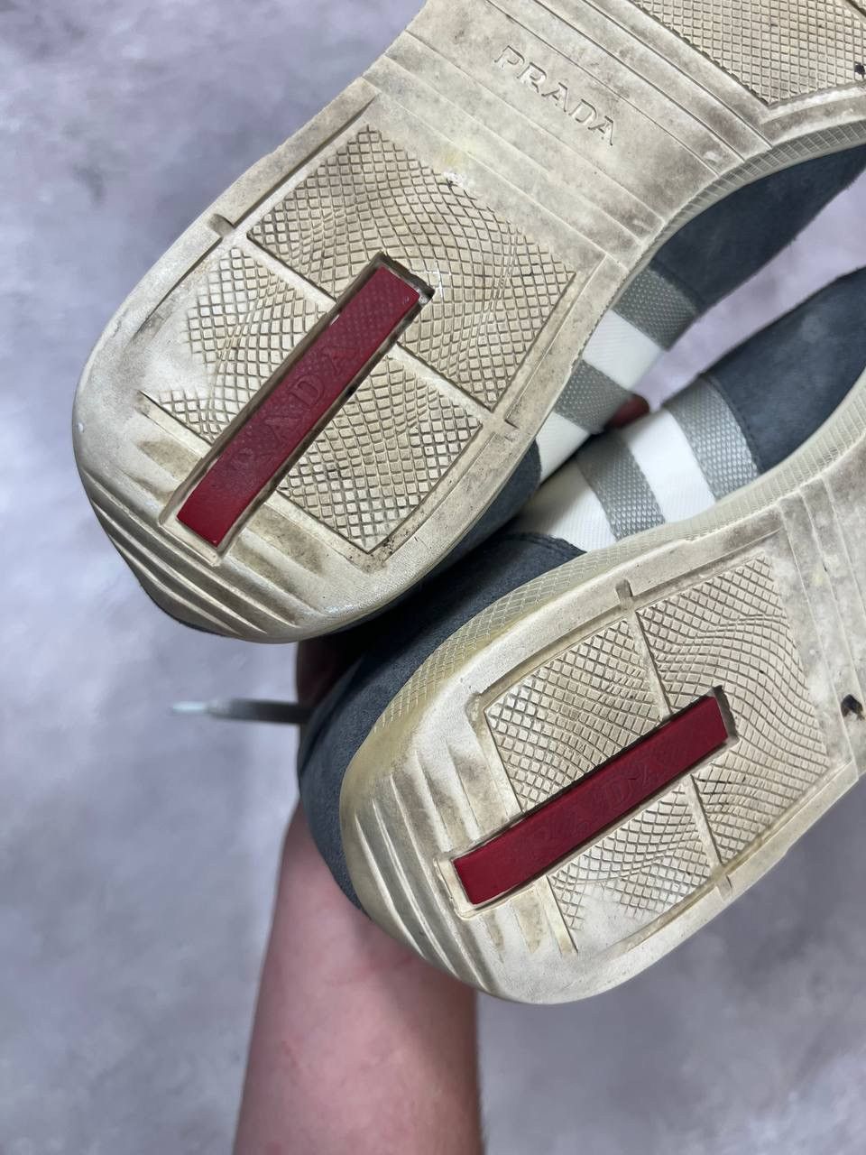 Prada Prada Leather Sneakers Size US 7.5 / EU 40-41 - 7 Thumbnail