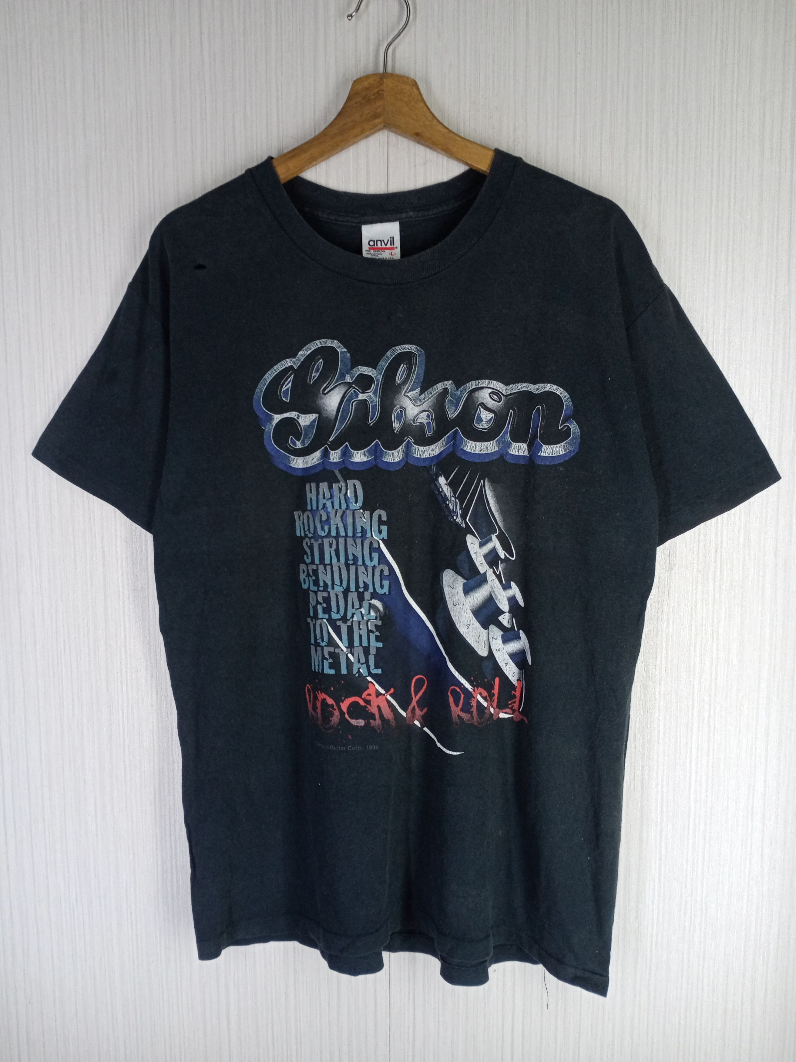 Very Rare Vintage 1996 Gibson Guitar Rock & Roll Tshirt