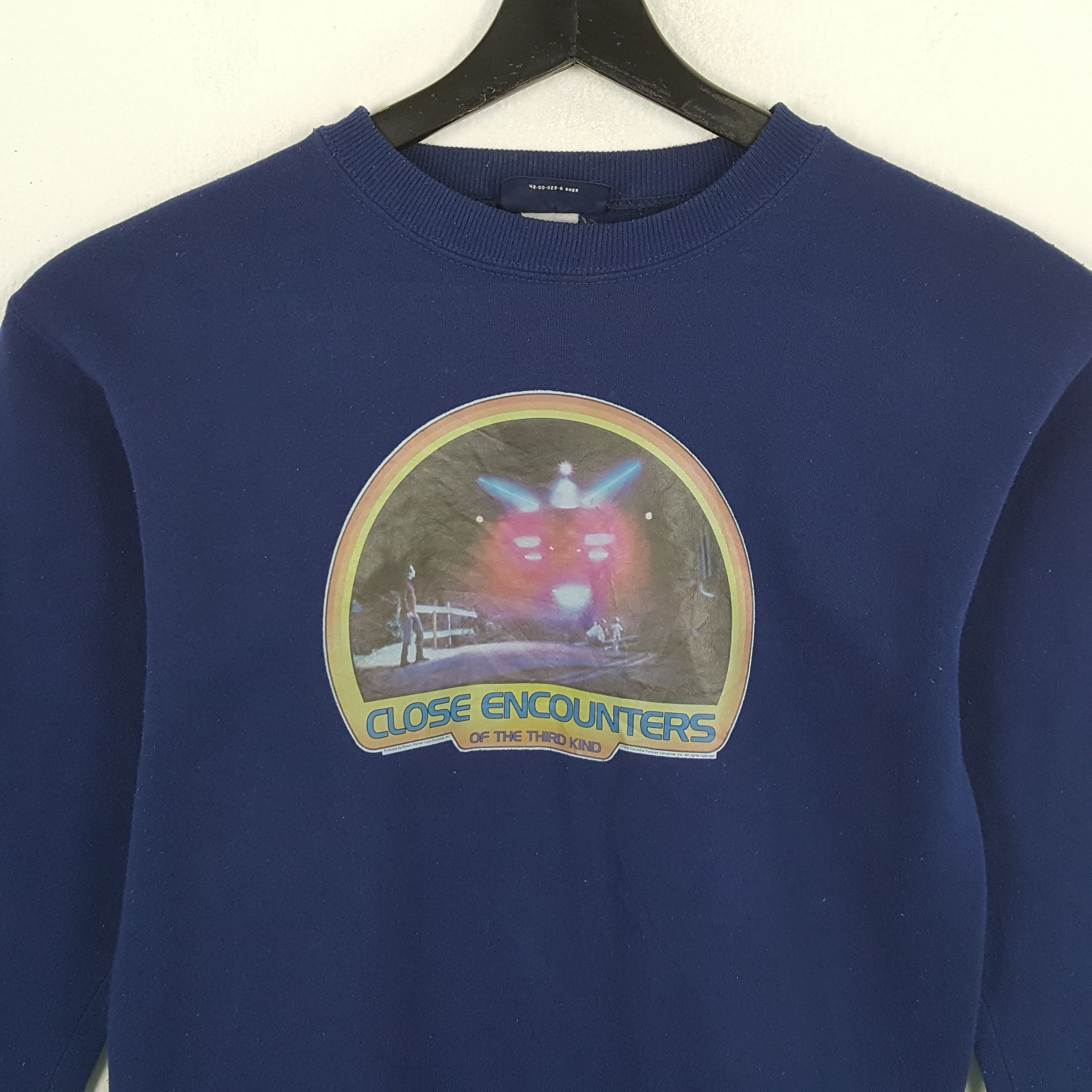 Vintage CLOSE ENCOUNTERS Of The Third Kind Vintage Sweatshirt Size US S / EU 44-46 / 1 - 2 Thumbnail