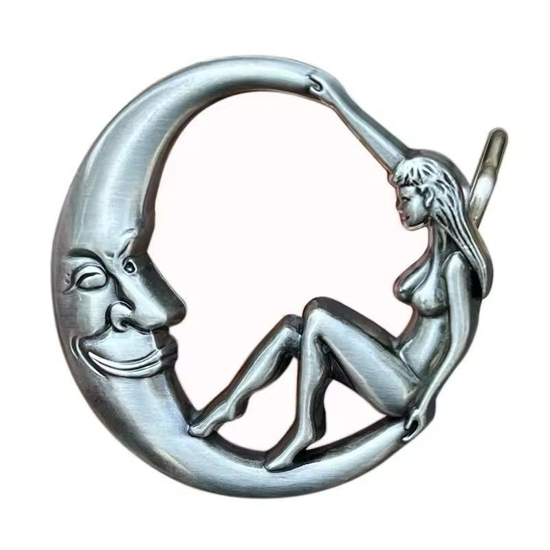 Japanese Brand × Vintage Moon beauty belt buckle ( no belt ) Size ONE SIZE - 1 Thumbnail