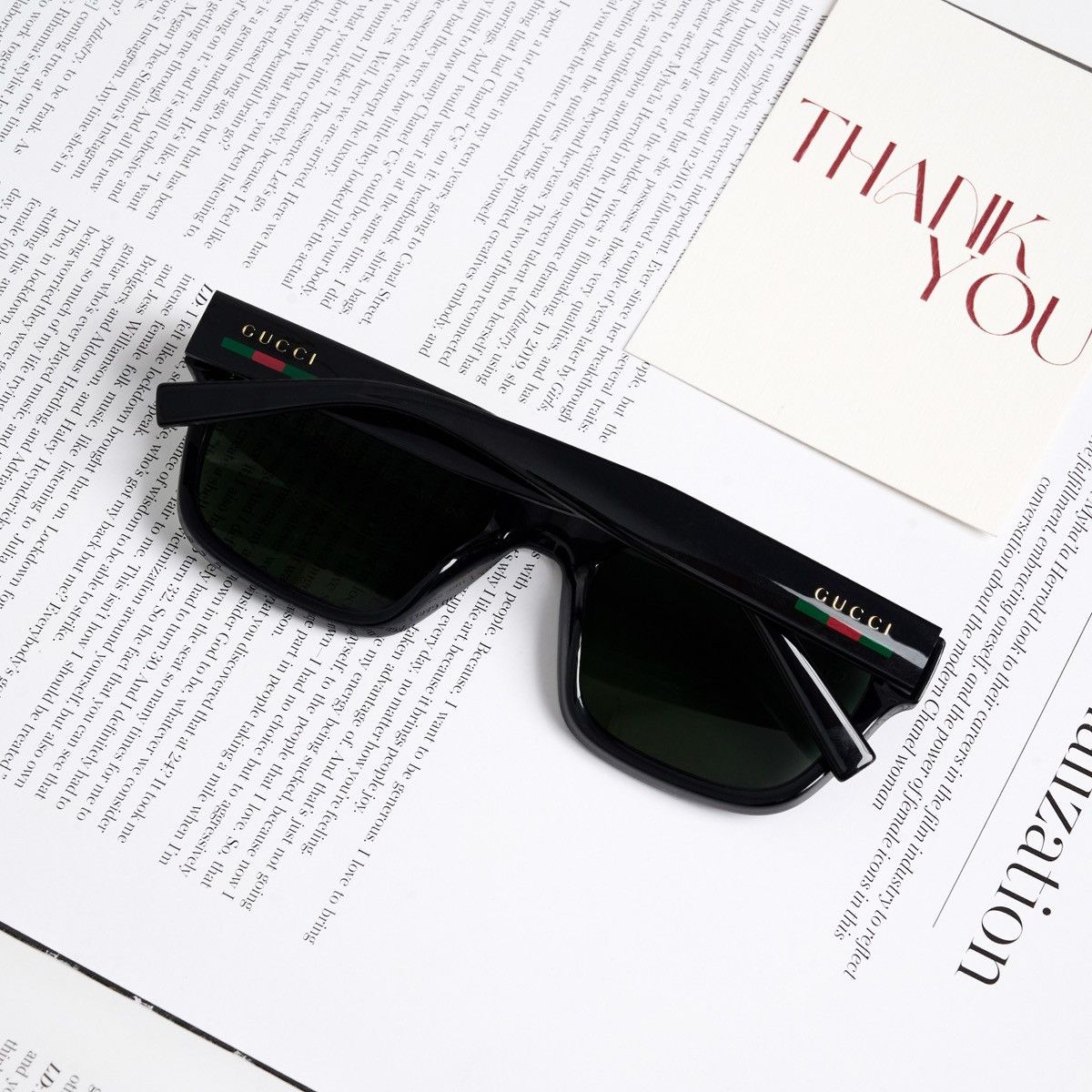 Gucci GUCCI GG1857S 001 SUNGLASSES Size ONE SIZE - 7 Thumbnail