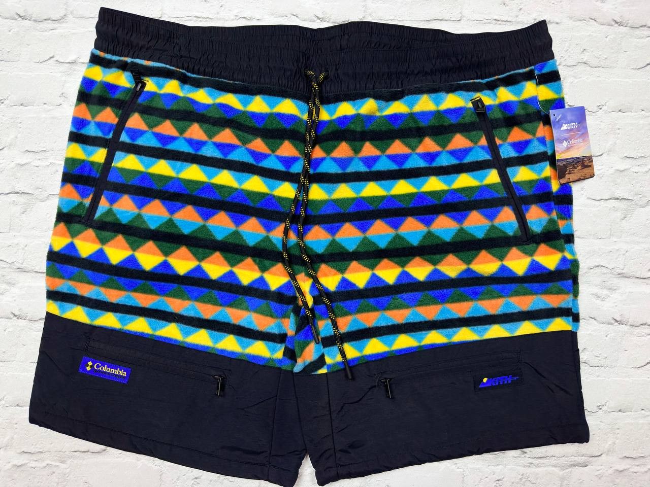 Kith Kith x Columbia Rare Mens Fleece Shorts Synchilla Patagonia Grailed