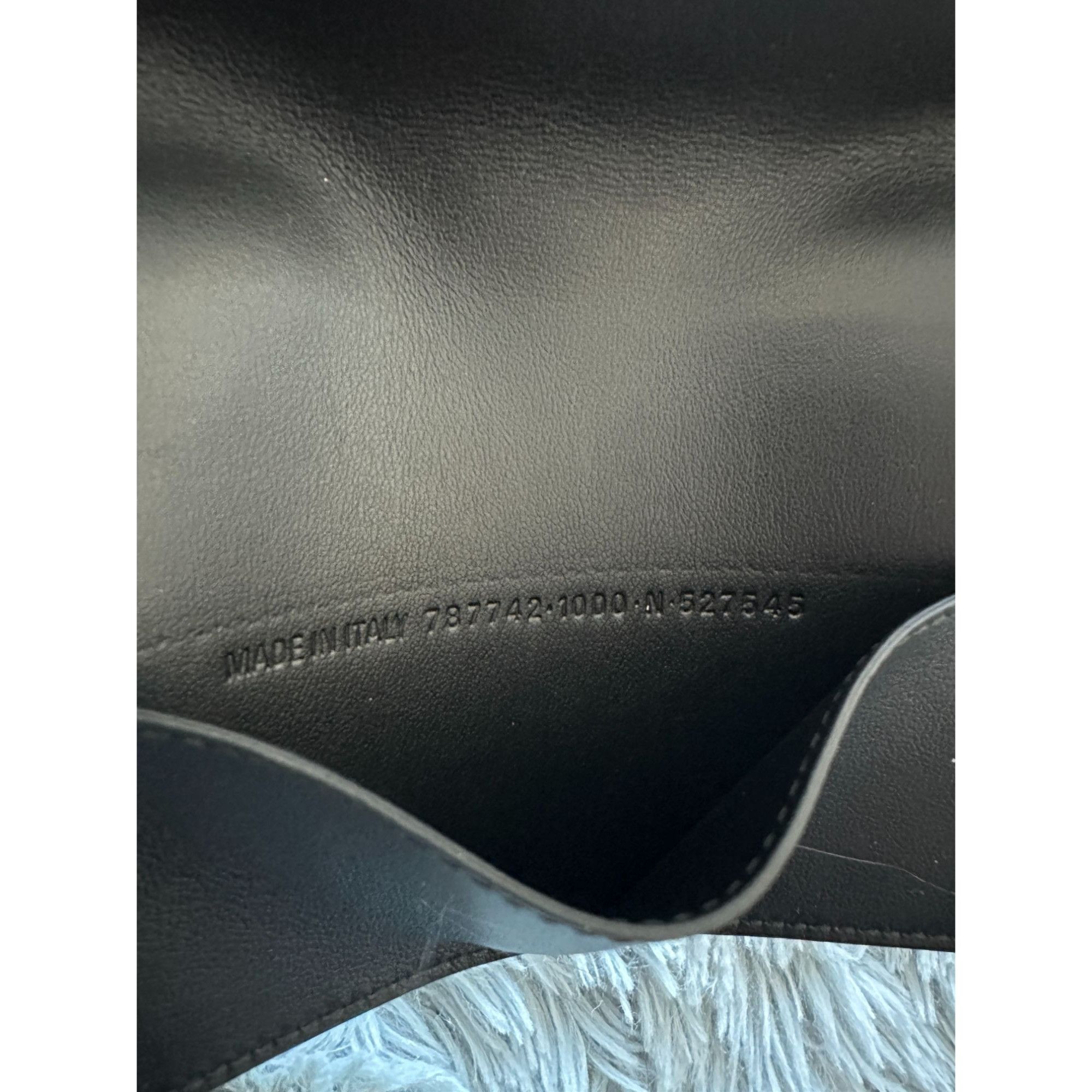 Balenciaga Balenciaga Passport Wallet (Black) Leather Passport Holder M Size ONE SIZE - 5 Thumbnail