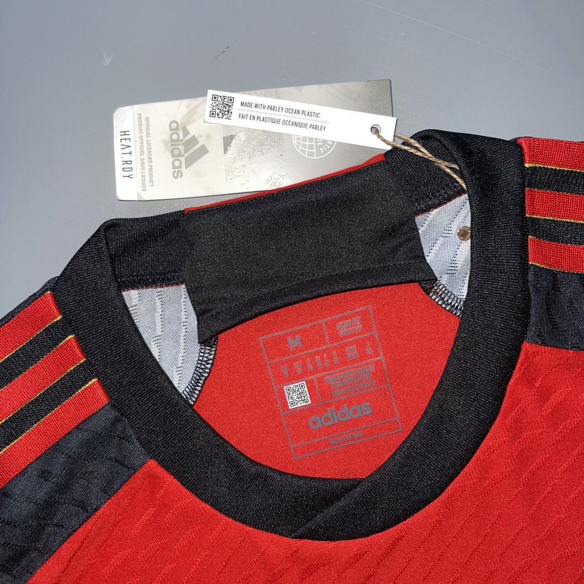 Nike × Vintage NWT BELGIUM ADIDAS 2022 WC FOOTBALL HOME JERSEY #10 HAZARD Size US M / EU 48-50 / 2 - 6 Thumbnail