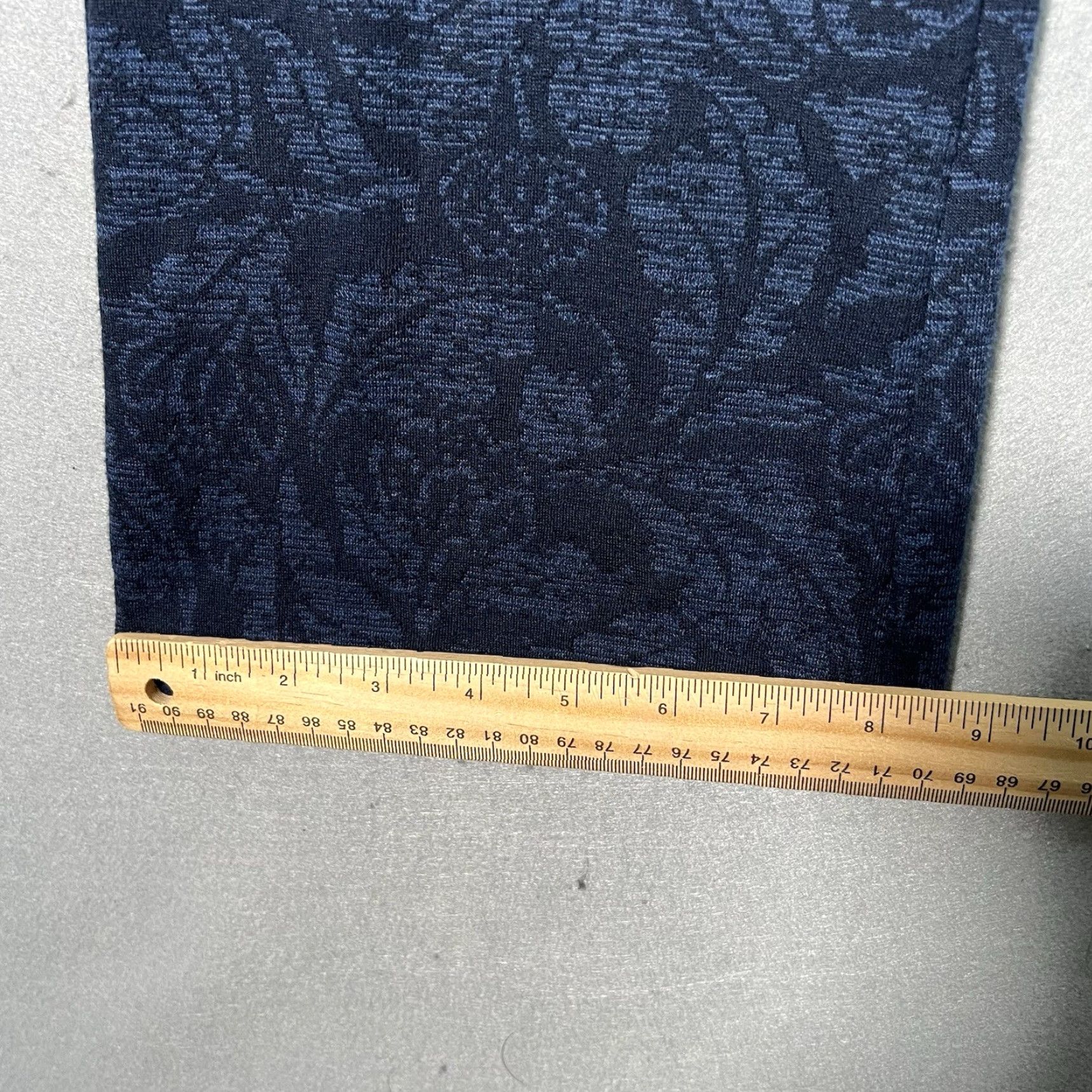 Urban Outfitters VINTAGE Urban Outfitters Floral Flare Leg Pants Womens M Blue Straight Fit Size 32" / US 10 / IT 46 - 6 Thumbnail