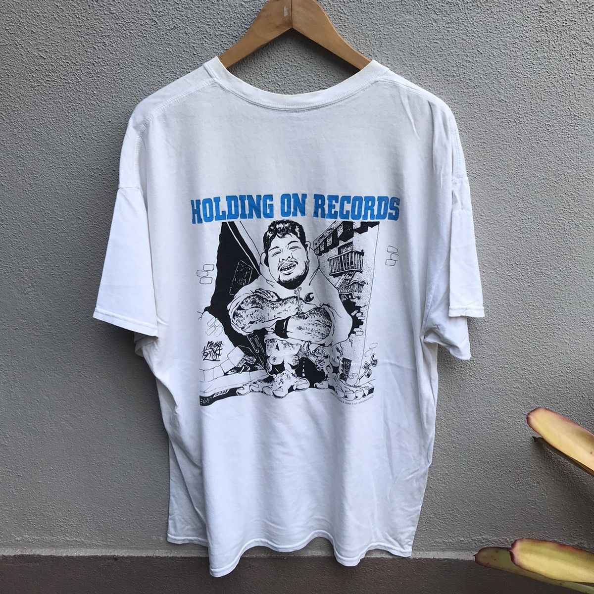 Band Tees HOLDING ON RECORDS hardcore punk tee Size US XL / EU 56 / 4 - 1 Thumbnail