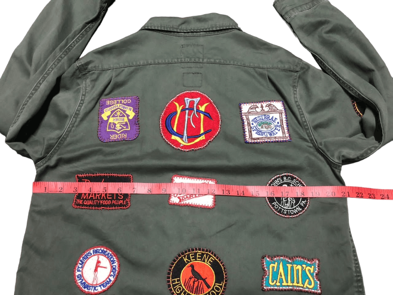 Vintage Vtg Union Outfitter C-46 Button Down Shirt Custom Patch Size US M / EU 48-50 / 2 - 22 Thumbnail