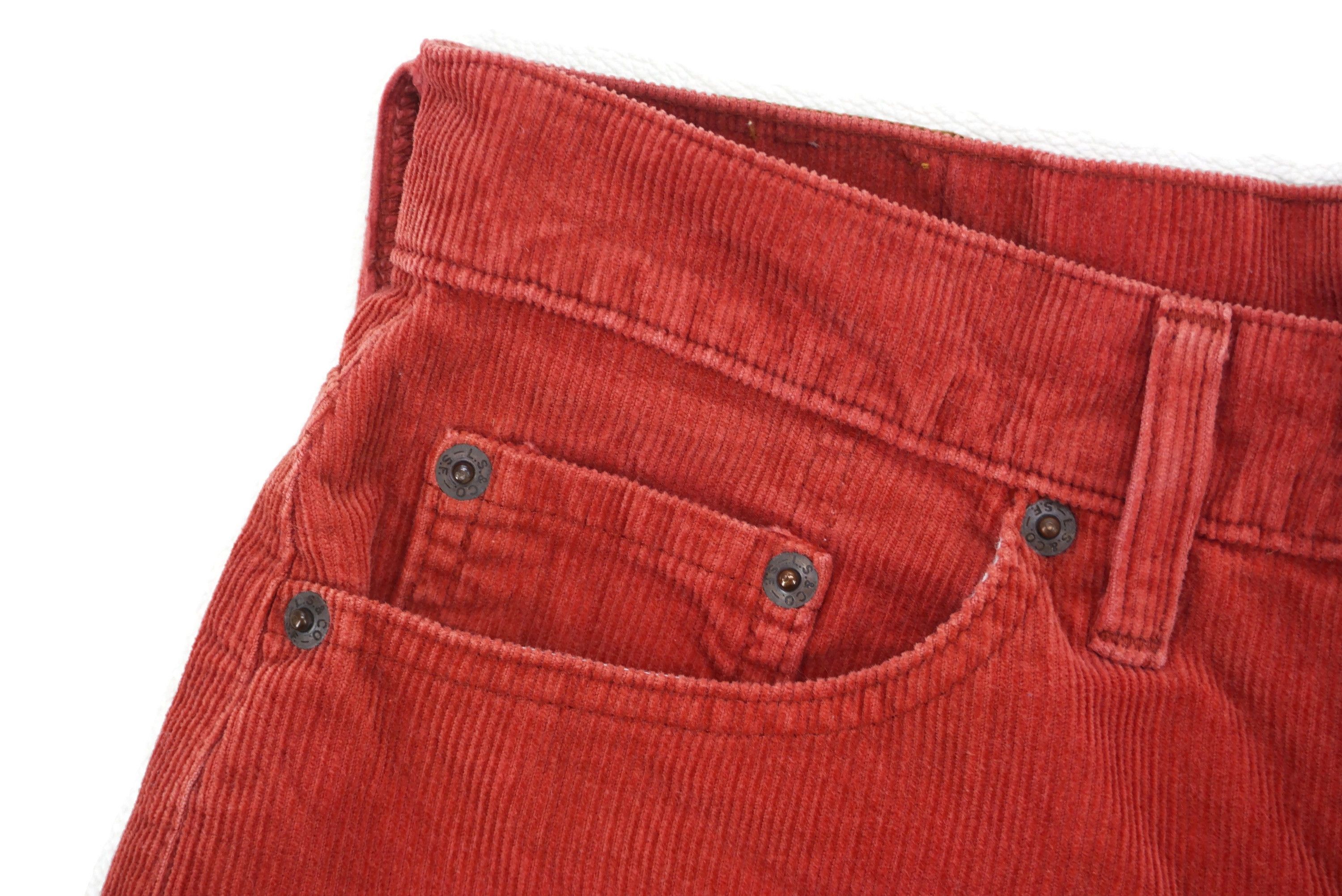 Levi's Vintage Levi's 517-15 Pants W28xL29 Bootcut Corduroy Flared Size US 28 / EU 44 - 6 Thumbnail