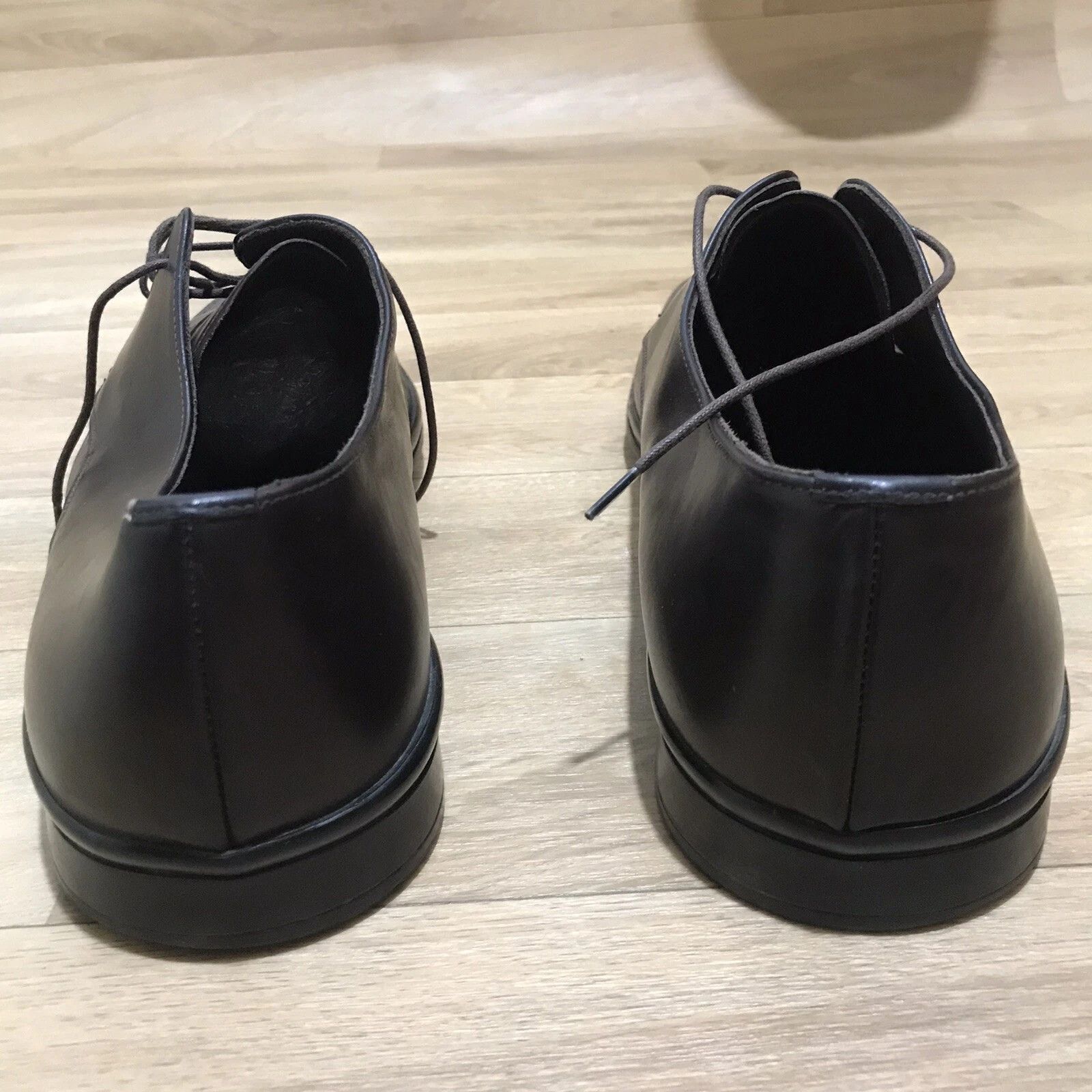 Prada Prada Dress Shoes Men's Leather Lace Up Oxford BROWN Size US 11 / EU 44 - 9 Thumbnail