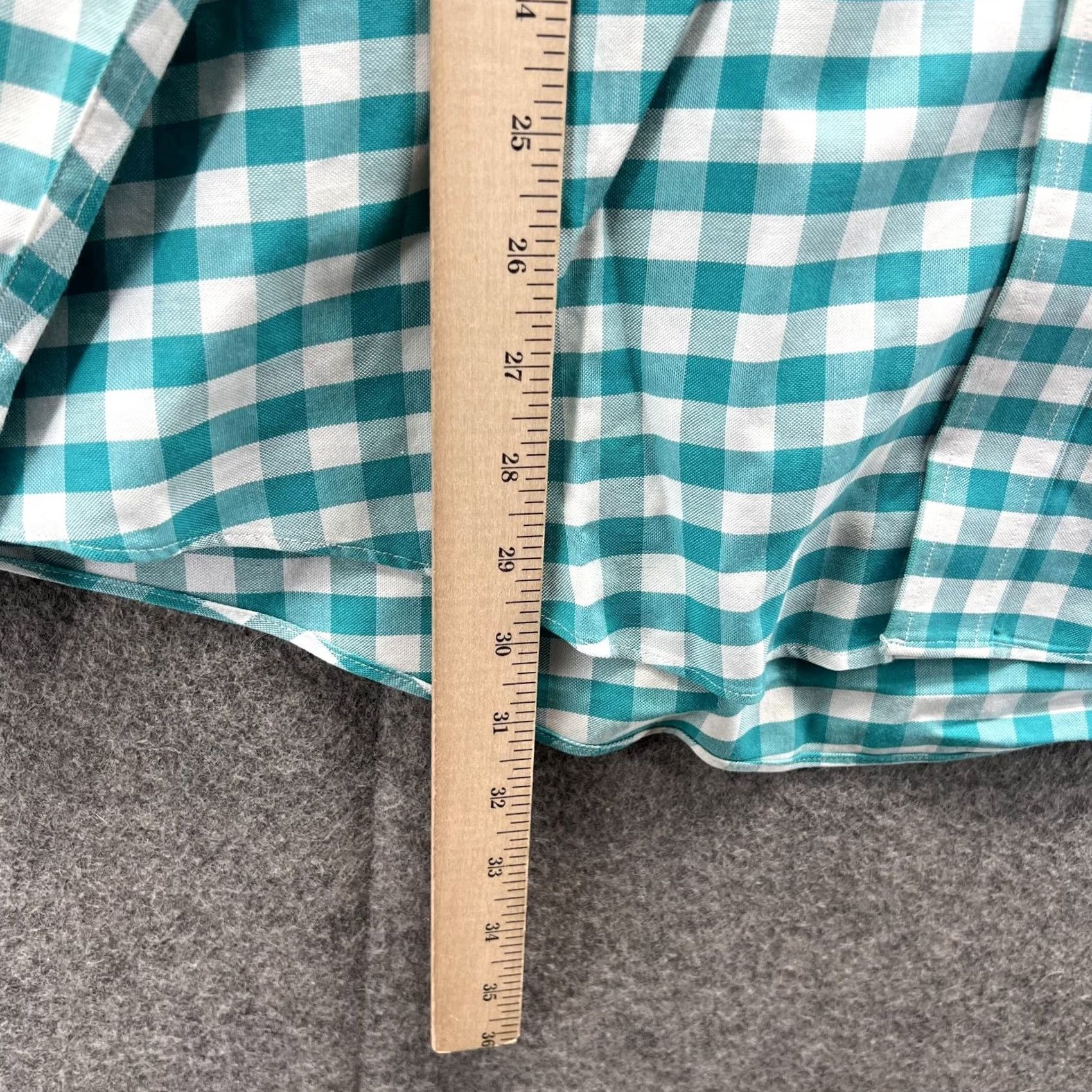 Brooks Brothers VINTAGE Brooks Brothers Shirt Men XL Blue Check Regent American Supima Cotton Button-Up Regular Long Sleeve Size US XL / EU 56 / 4 - 6 Thumbnail