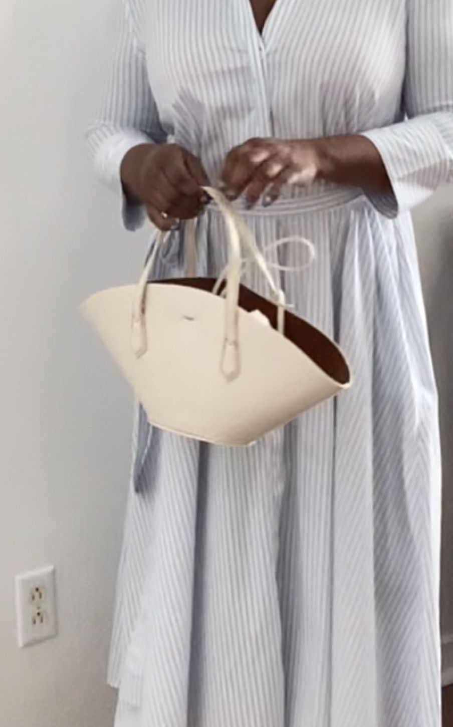Zara Zara basket bag ECRU BNWT Size ONE SIZE - 1 Thumbnail