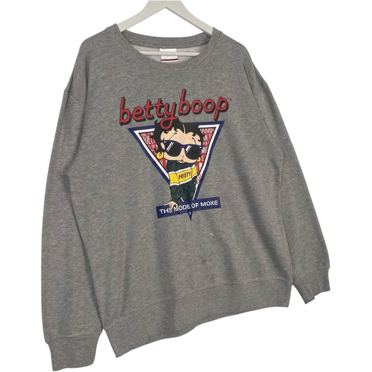 Vintage Vintage Betty Boop Printed Crewneck Sweatshirt Gray Size LL Size L / US 10 / IT 46 - 3 Thumbnail