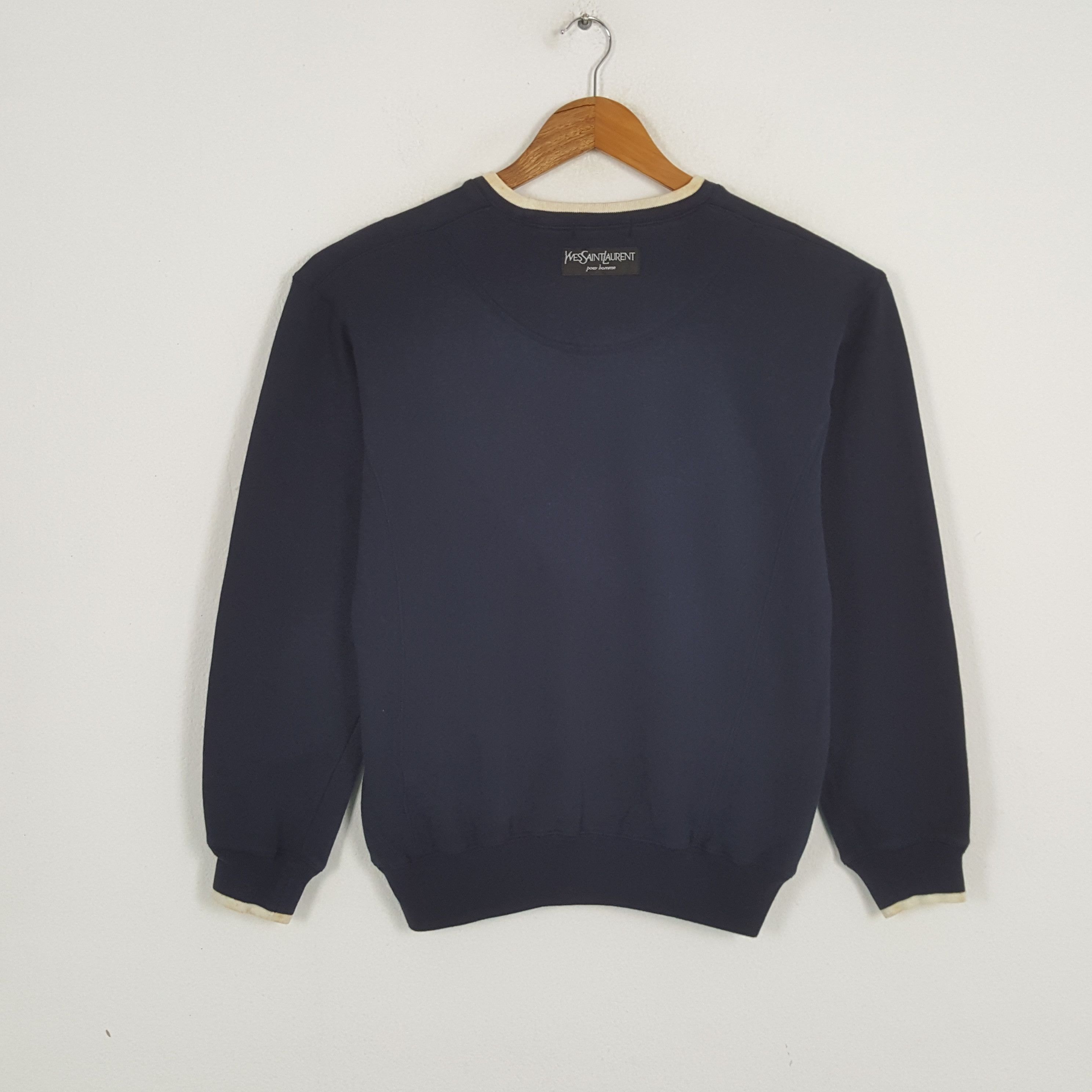 Vintage × Yves Saint Laurent Vintage YVES SAINT LAURENT Italian Fashion Brand Swetashirts Size US M / EU 48-50 / 2 - 3 Thumbnail