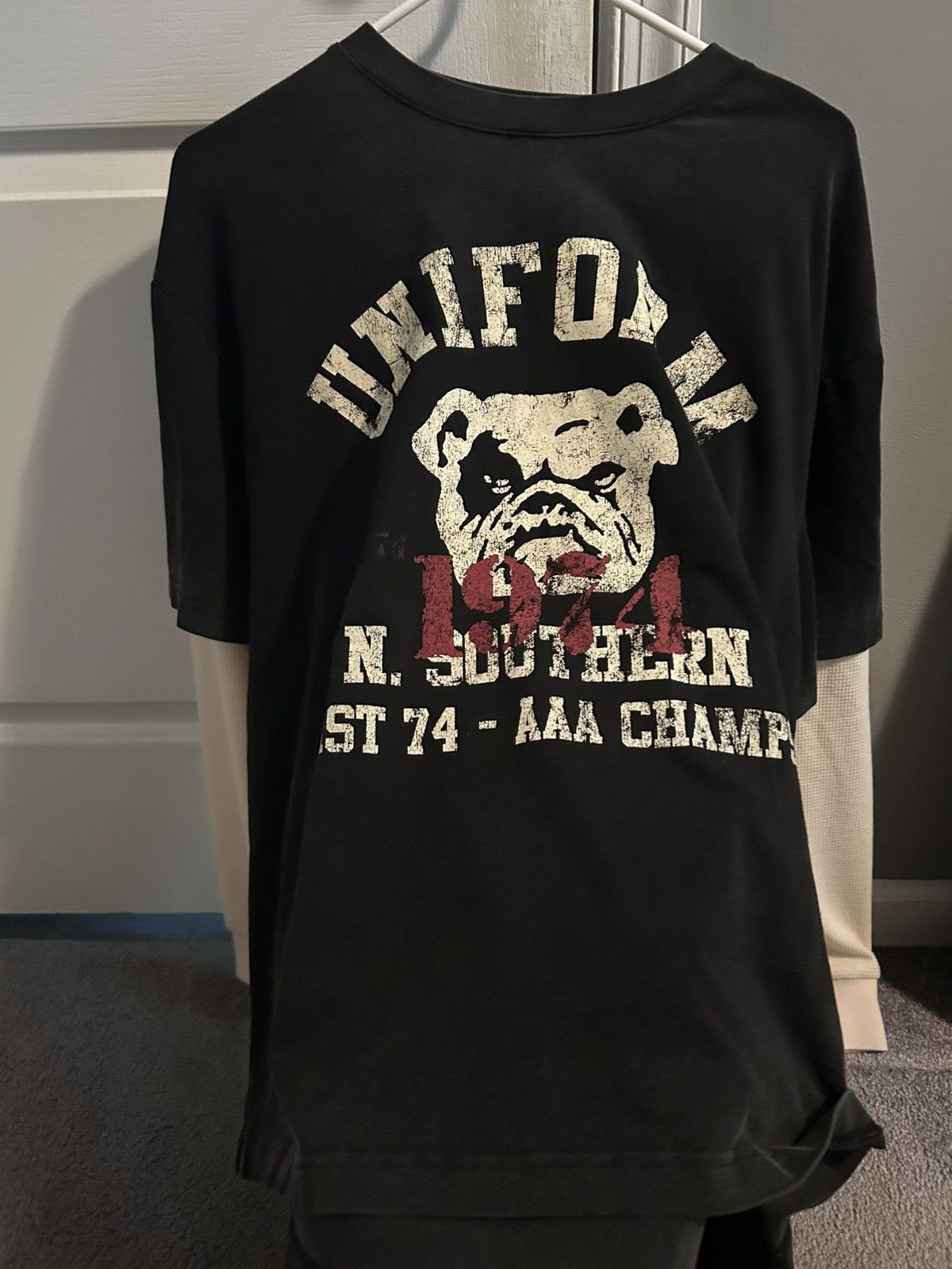 74 Is War 74 is war Bull Dog Shirt Size US M / EU 48-50 / 2 - 2 Thumbnail