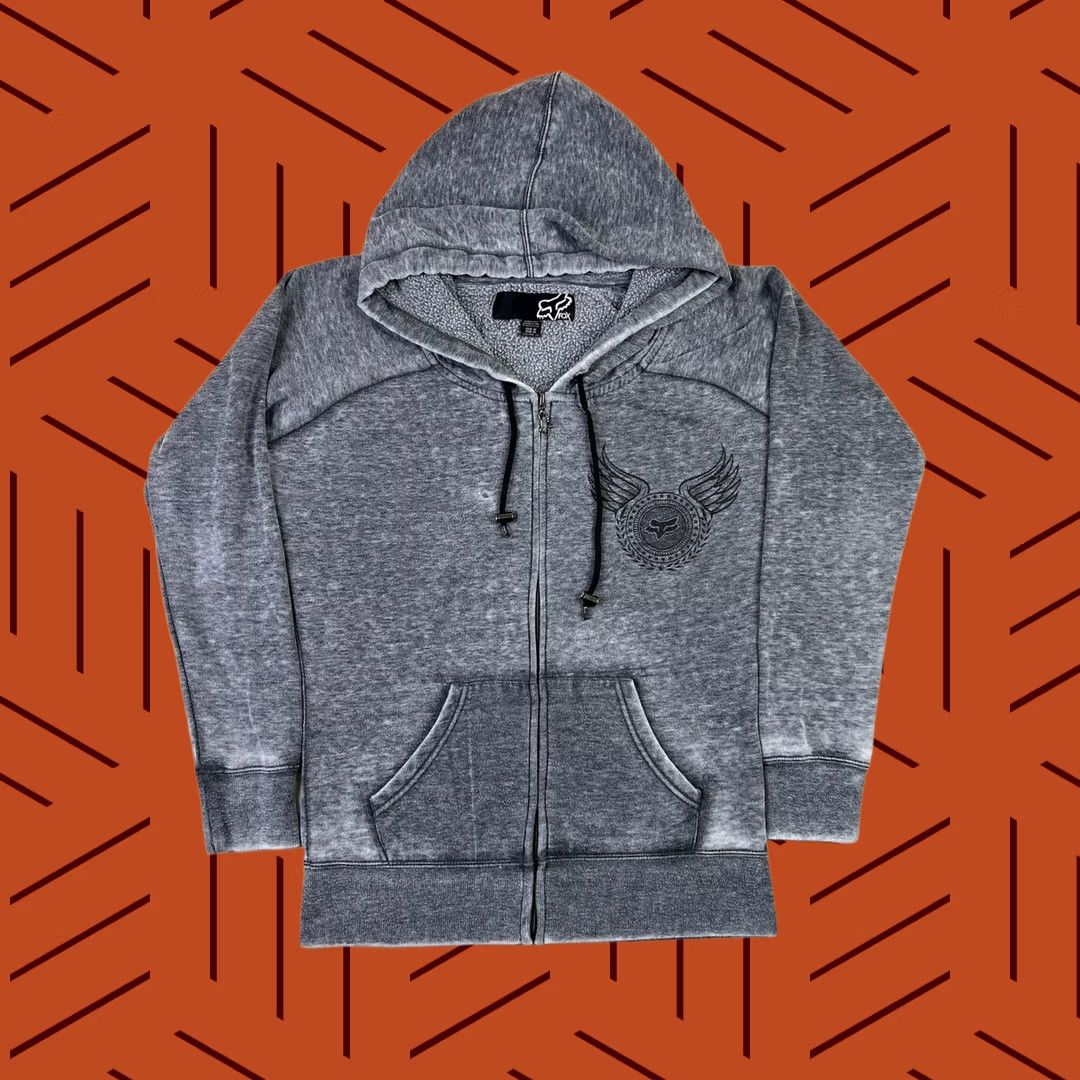 Hysteric Glamour × Vintage Yellow/Grey Zip-up Hoodie | Grailed