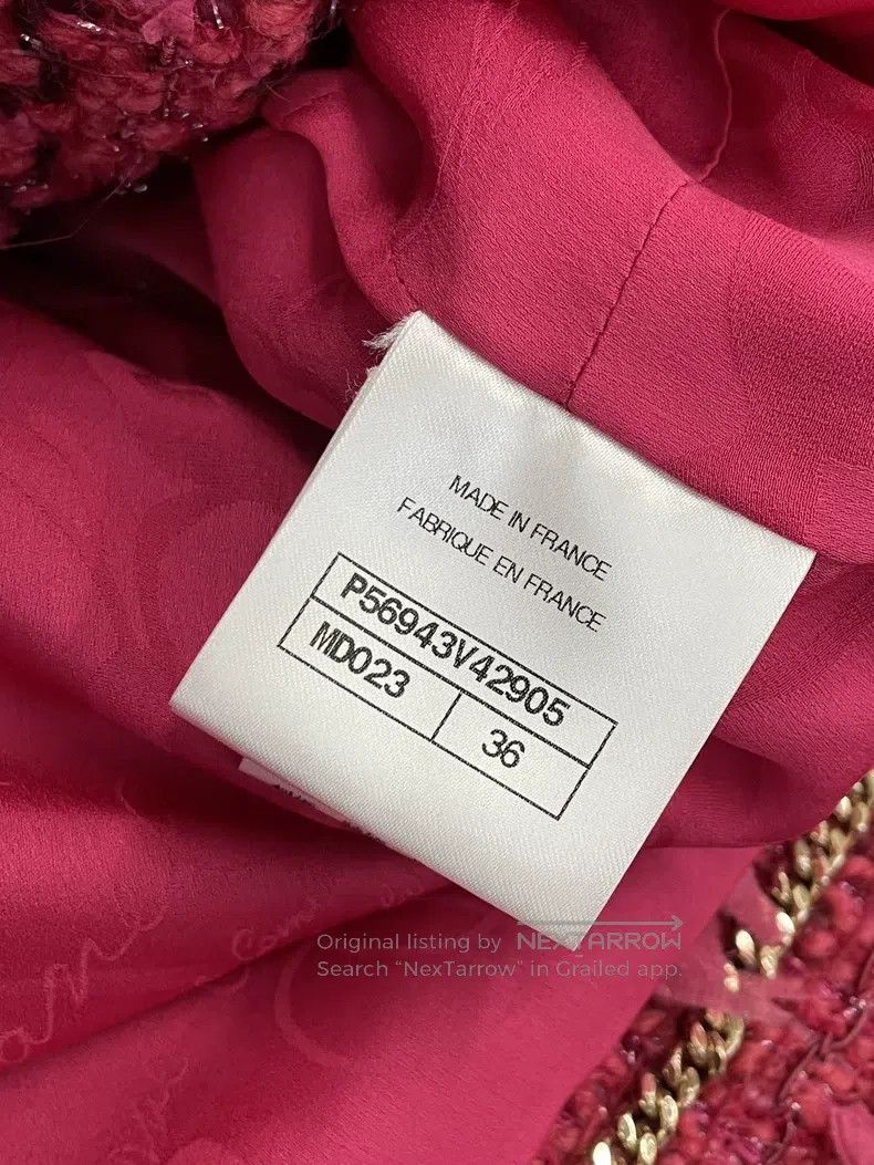 Chanel Chanel 17A Metropolis Series Red Tassel Coat Size XS / US 0-2 / IT 36-38 - 6 Thumbnail