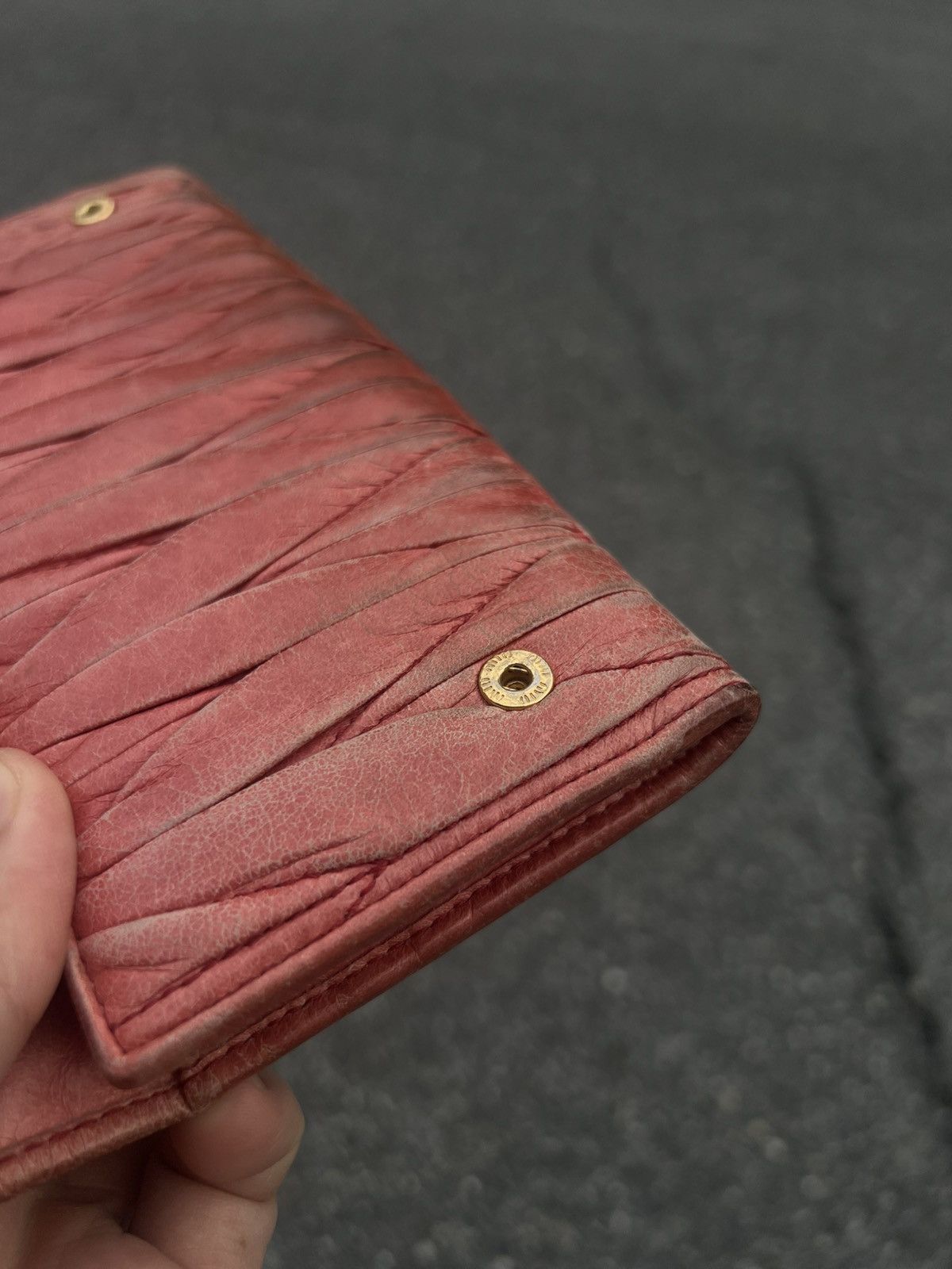 Miu Miu miu miu matelasse long wallet Size ONE SIZE - 11 Thumbnail