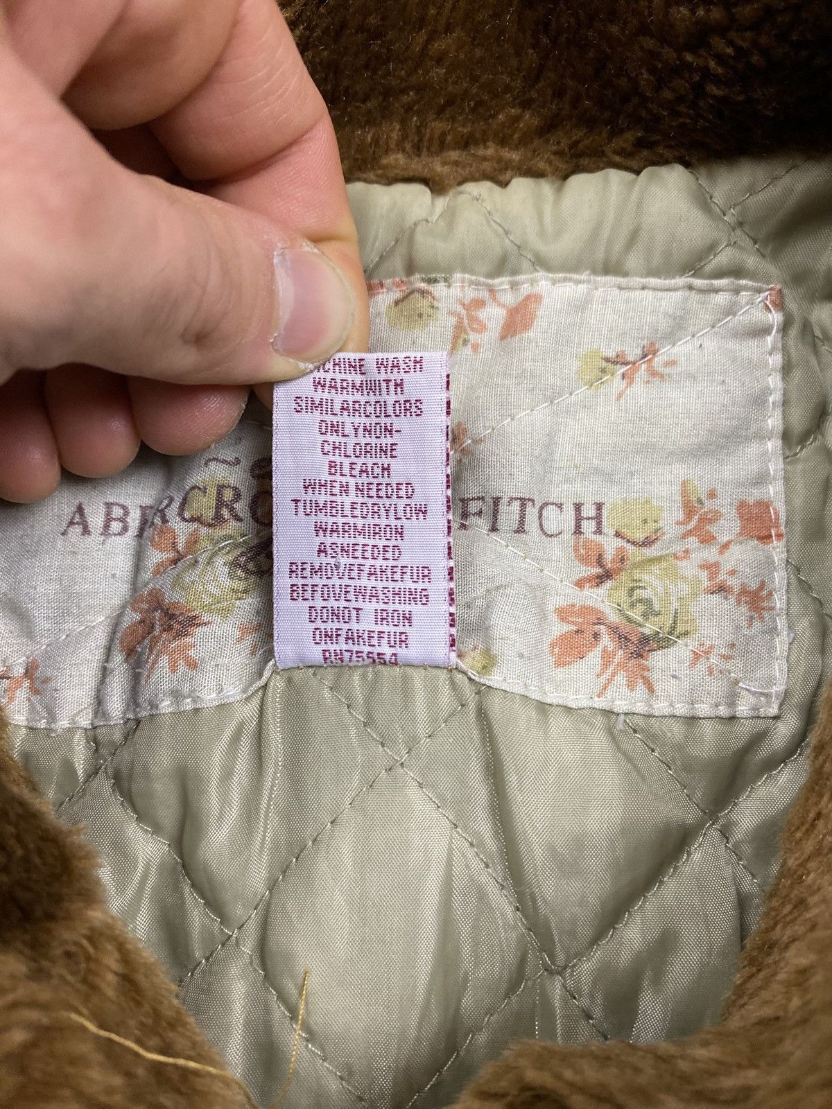 Abercrombie & Fitch Abercrombie & fitch denim jeans jacket fux fur vintage Size M / US 6-8 / IT 42-44 - 4 Thumbnail