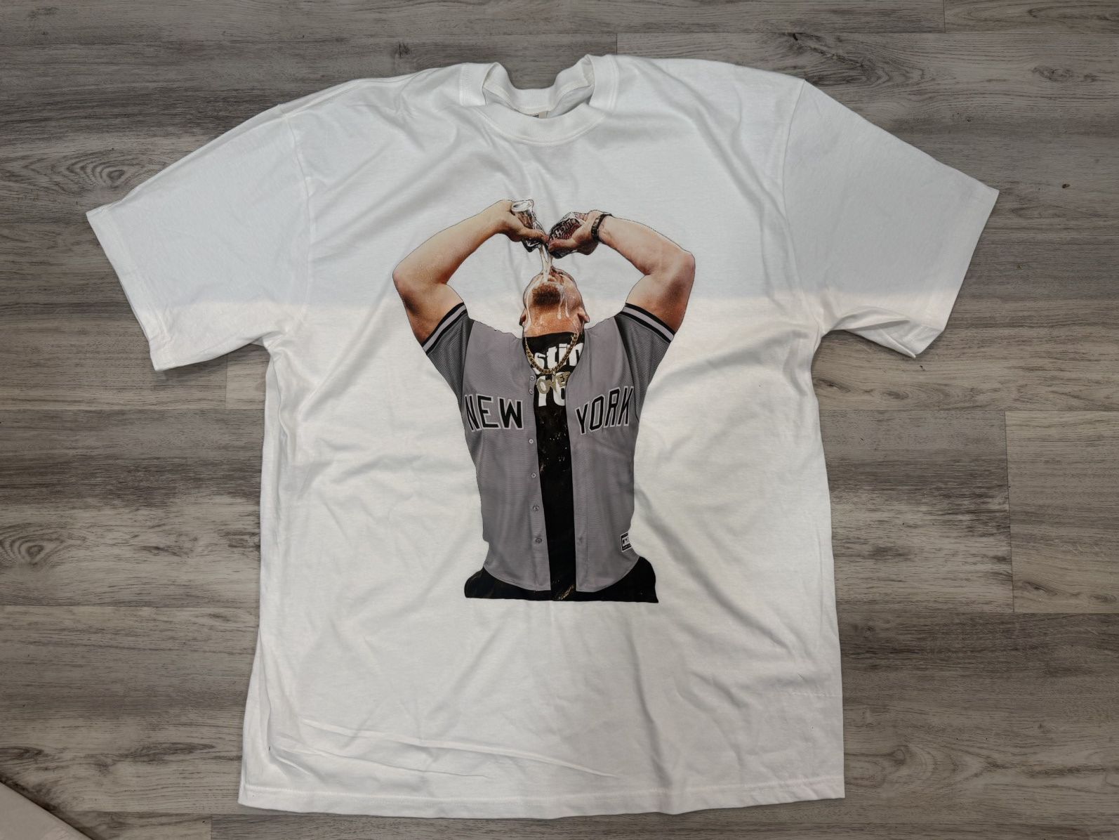 WWF WWFxYankees Stone Cold Steve Austins Over tee Size US XXL / EU 58 / 5 - 1 Thumbnail