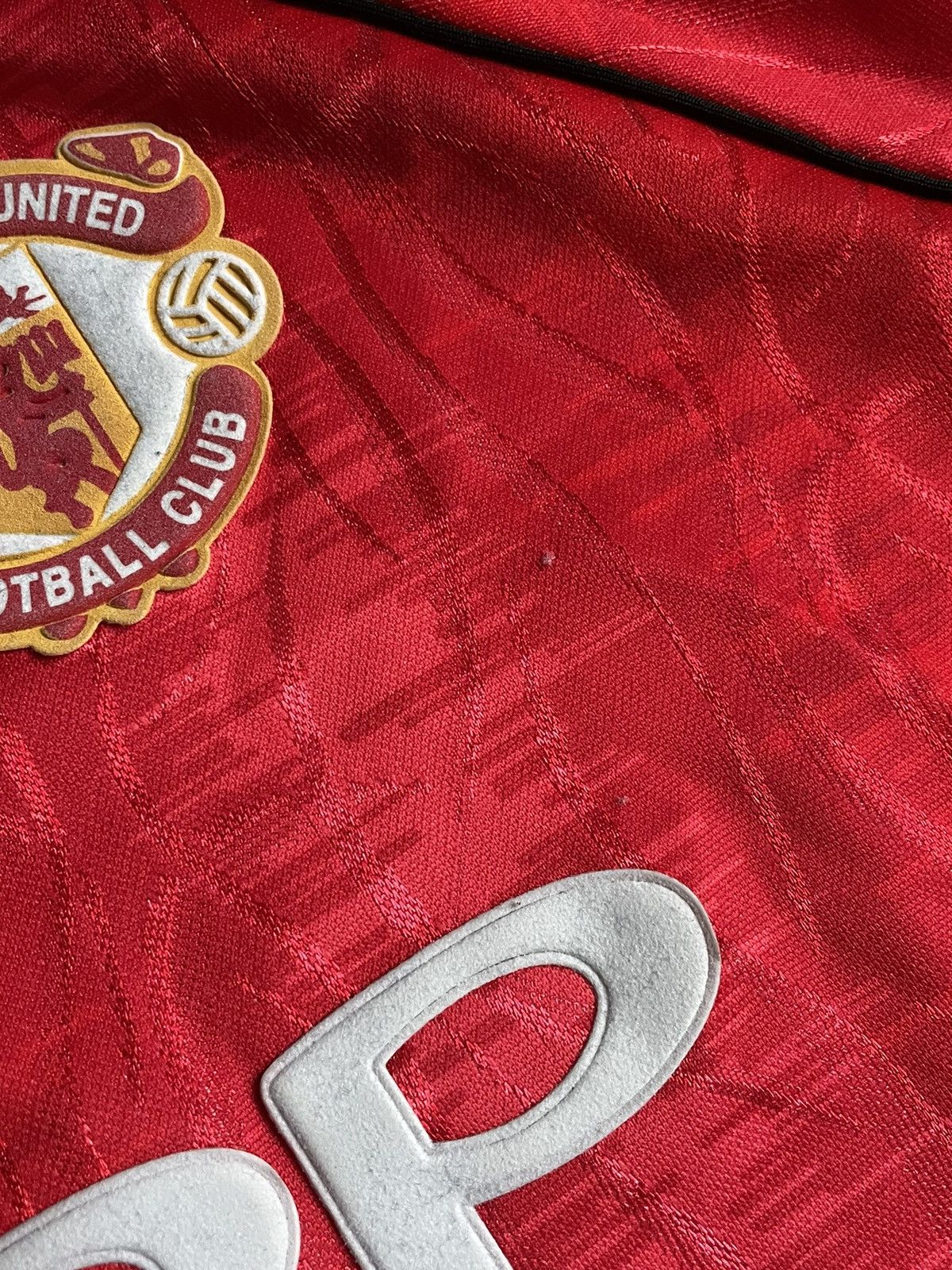 Vintage Vintage 90-92’s Adidas Manchester United Retro Jersey Size US S / EU 44-46 / 1 - 10 Thumbnail